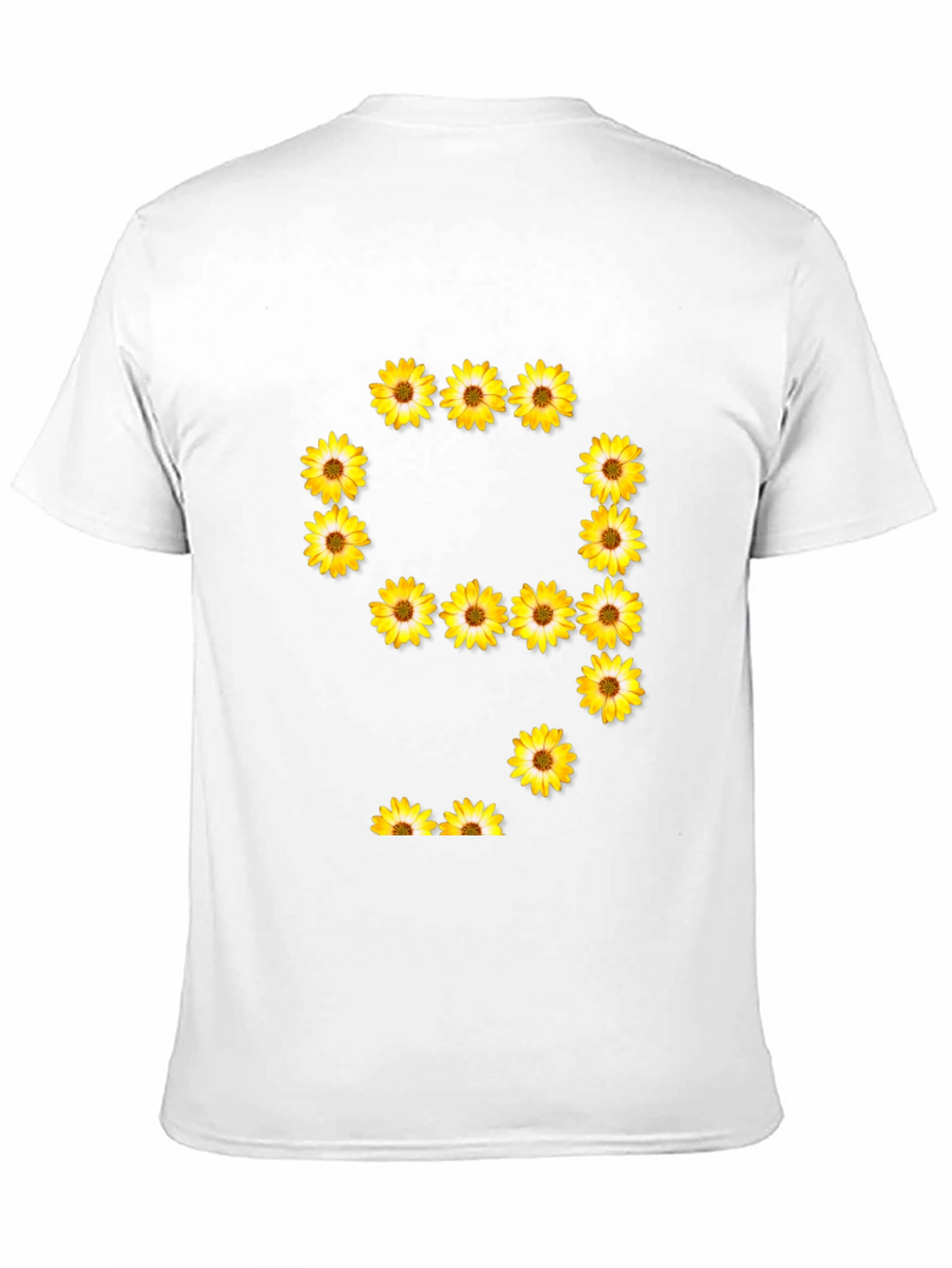 Sunflower Number 9 Graphic Black T-Shirt