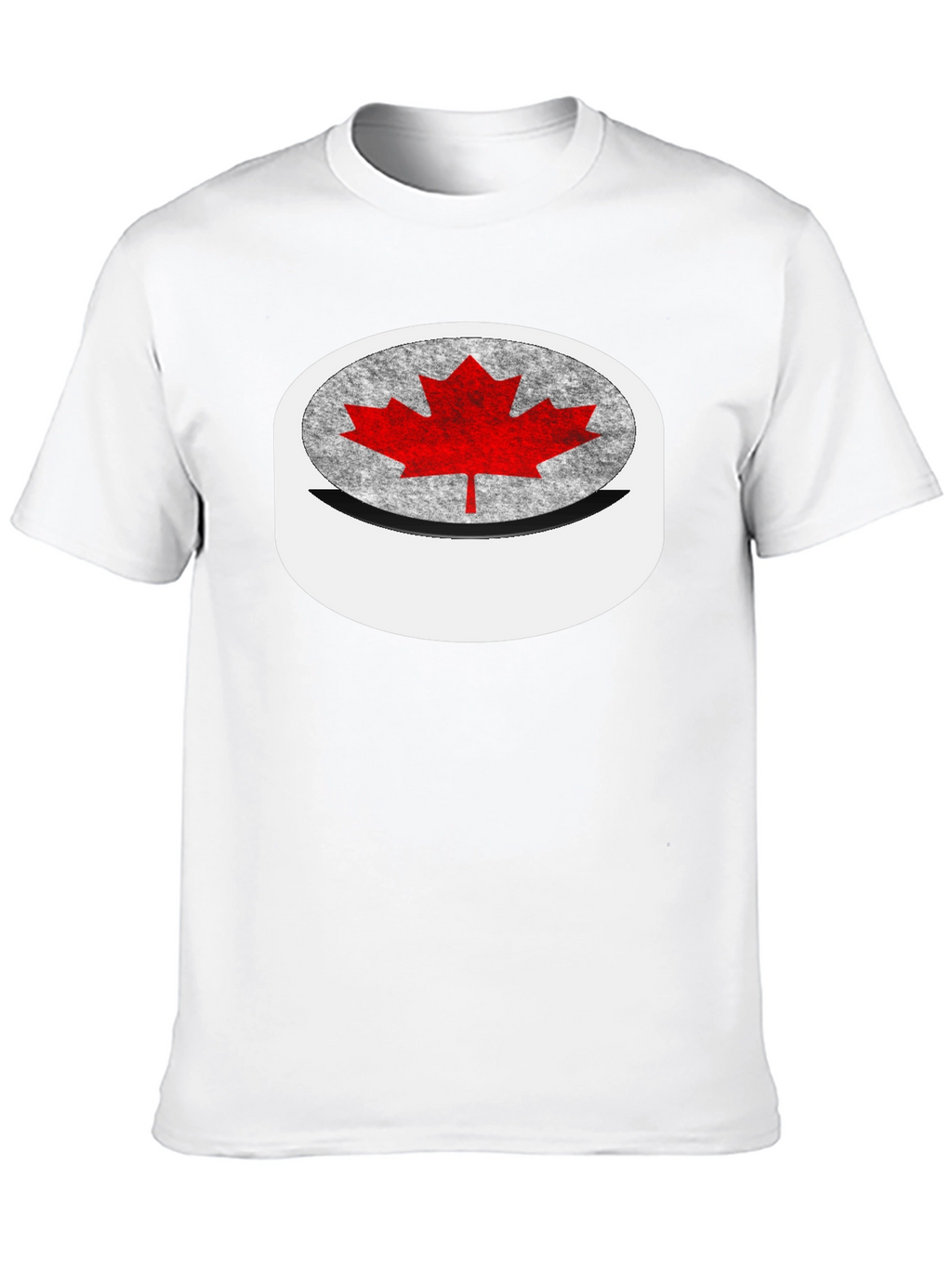 Canadian Maple Leaf T-Shirt - Black Tee