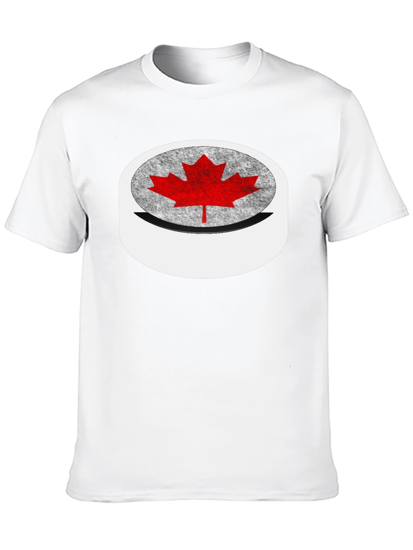 Canadian Maple Leaf T-Shirt - Black Tee