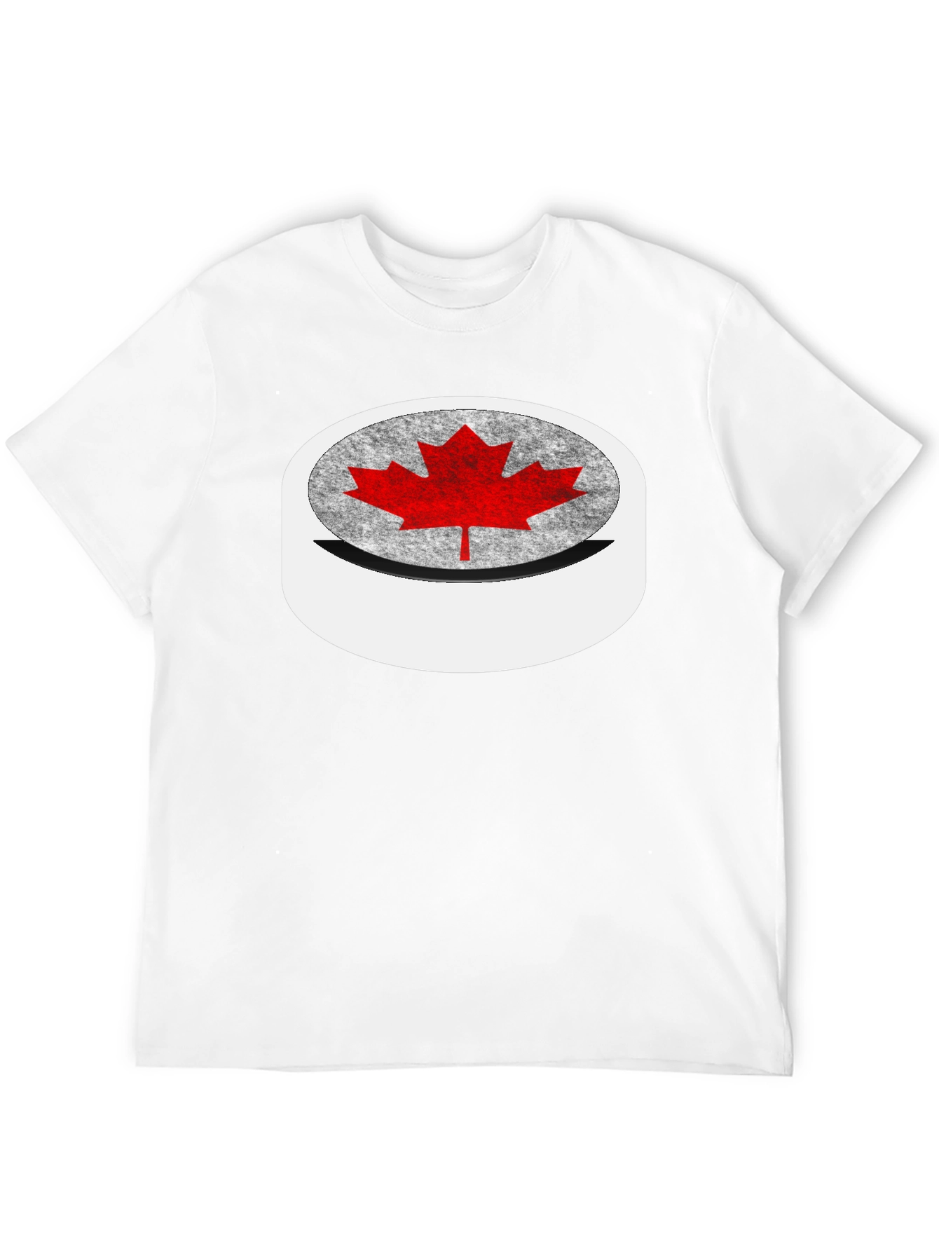 Canadian Maple Leaf T-Shirt - Black Tee