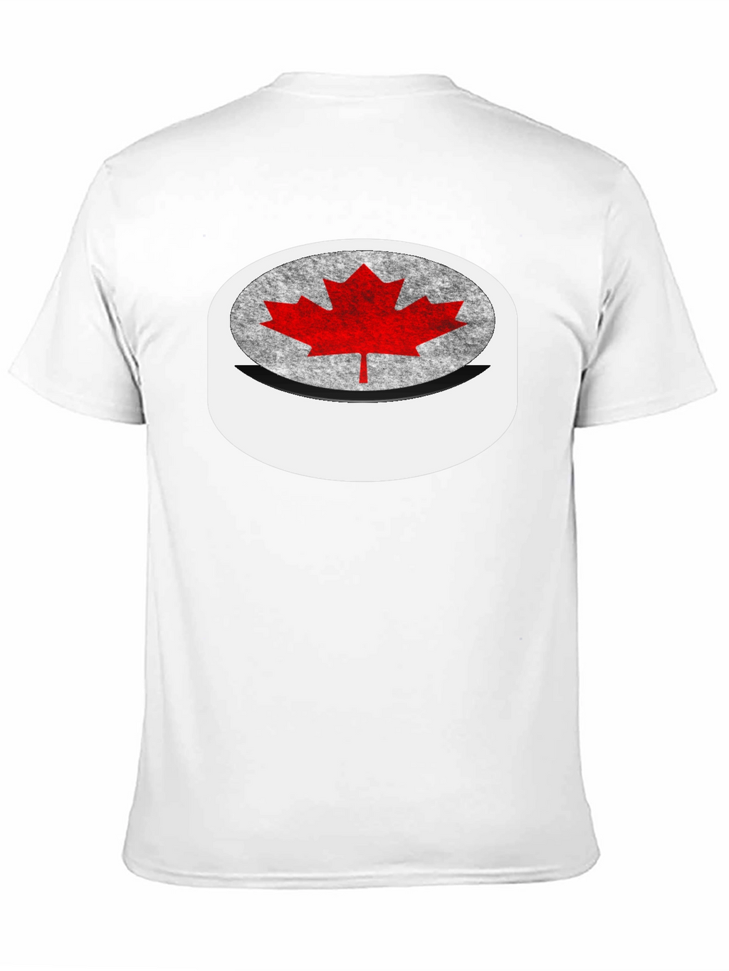 Canadian Maple Leaf T-Shirt - Black Tee