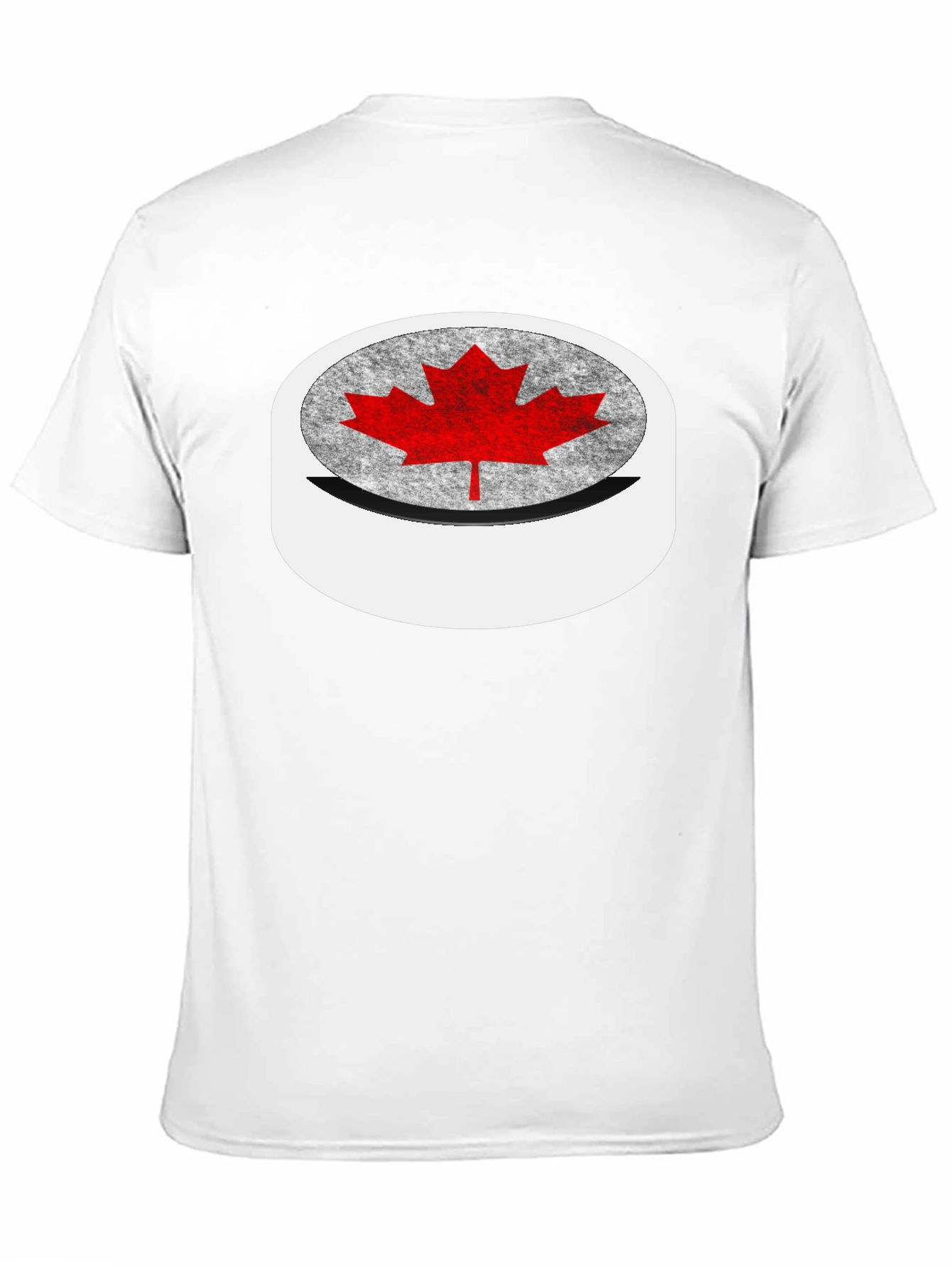 Canadian Maple Leaf T-Shirt - Black Tee