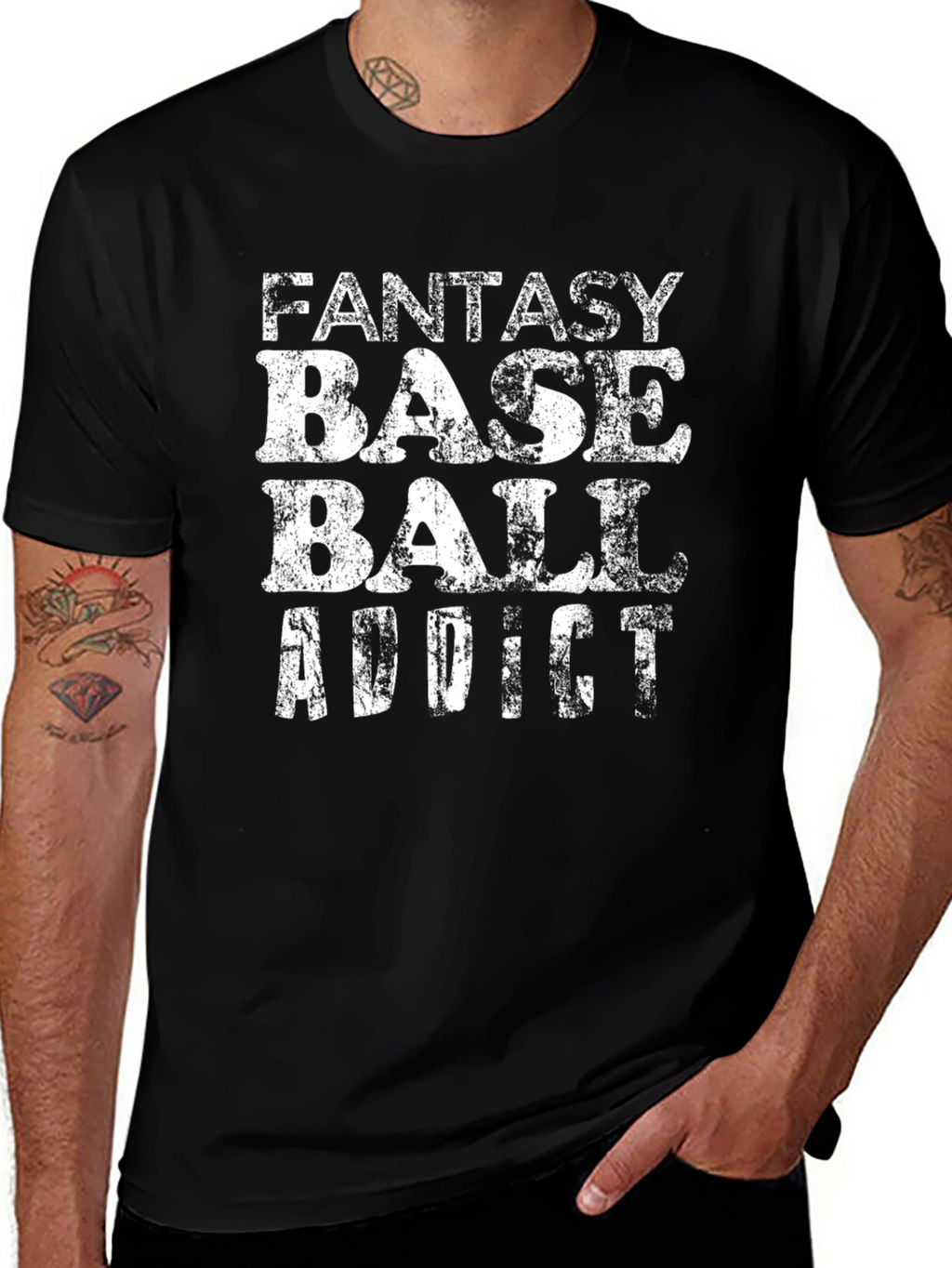 Fantasy Baseball Addict T-Shirt