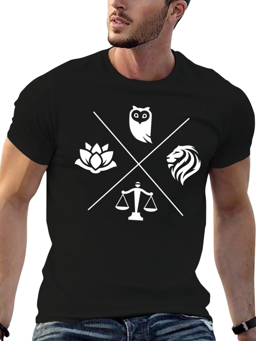 Symbol Graphic Tee - Unique Design