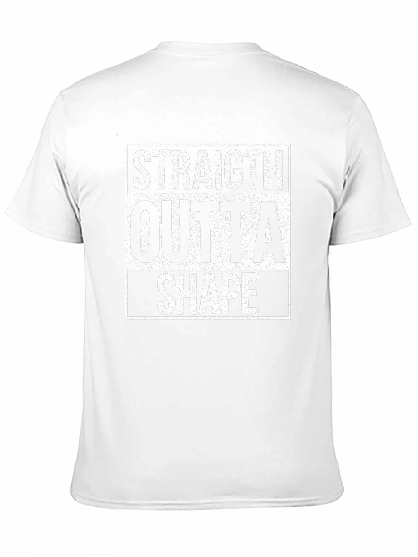 Straight Outta Shape Black T-Shirt