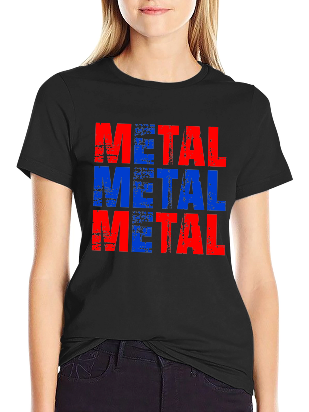 Metal Graphic Tee - Bold Statement T-Shirt