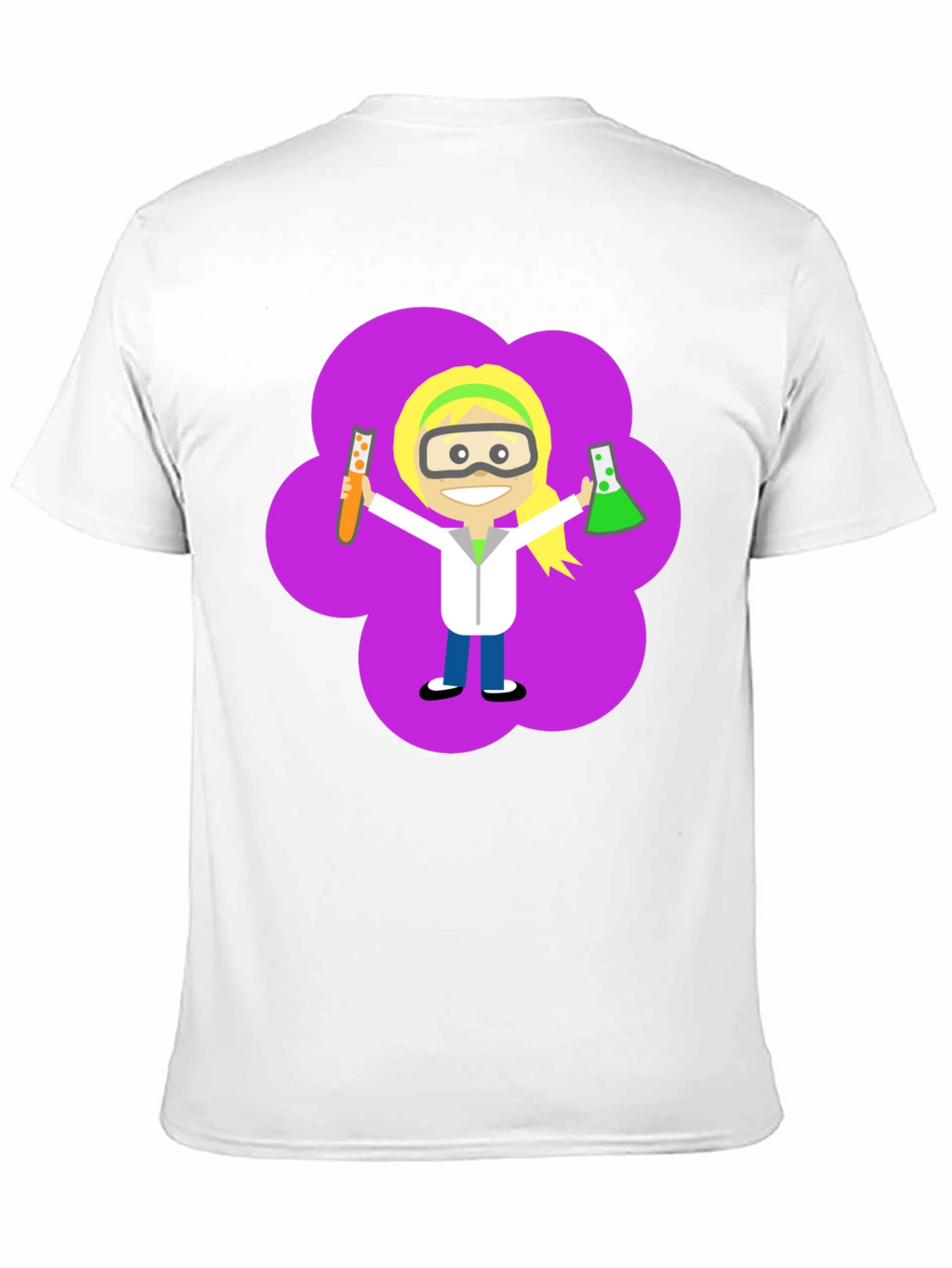 Science Girl T-Shirt - Fun Graphic Tee