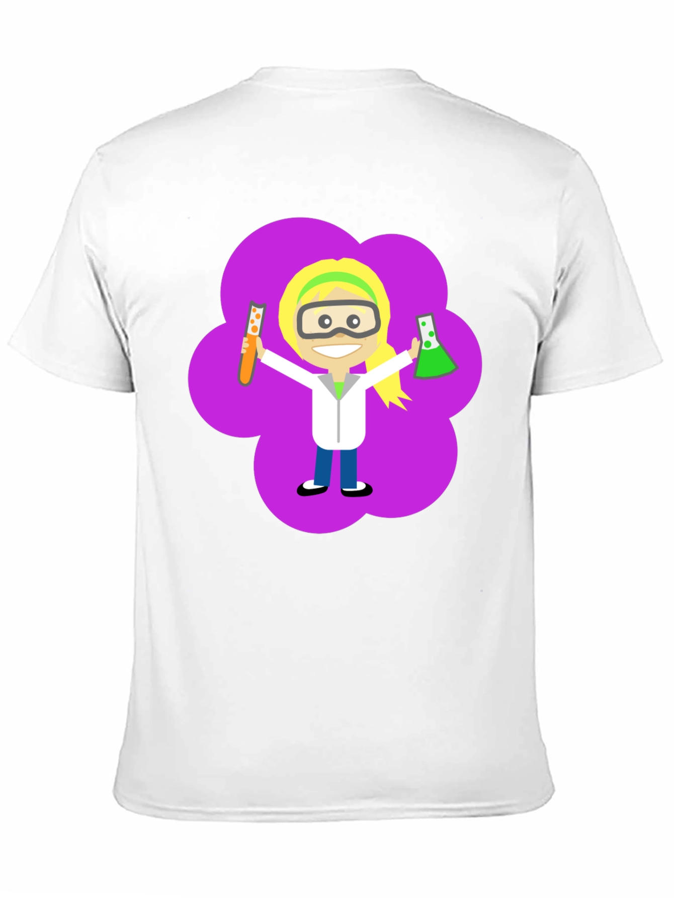 Science Girl T-Shirt - Fun Graphic Tee