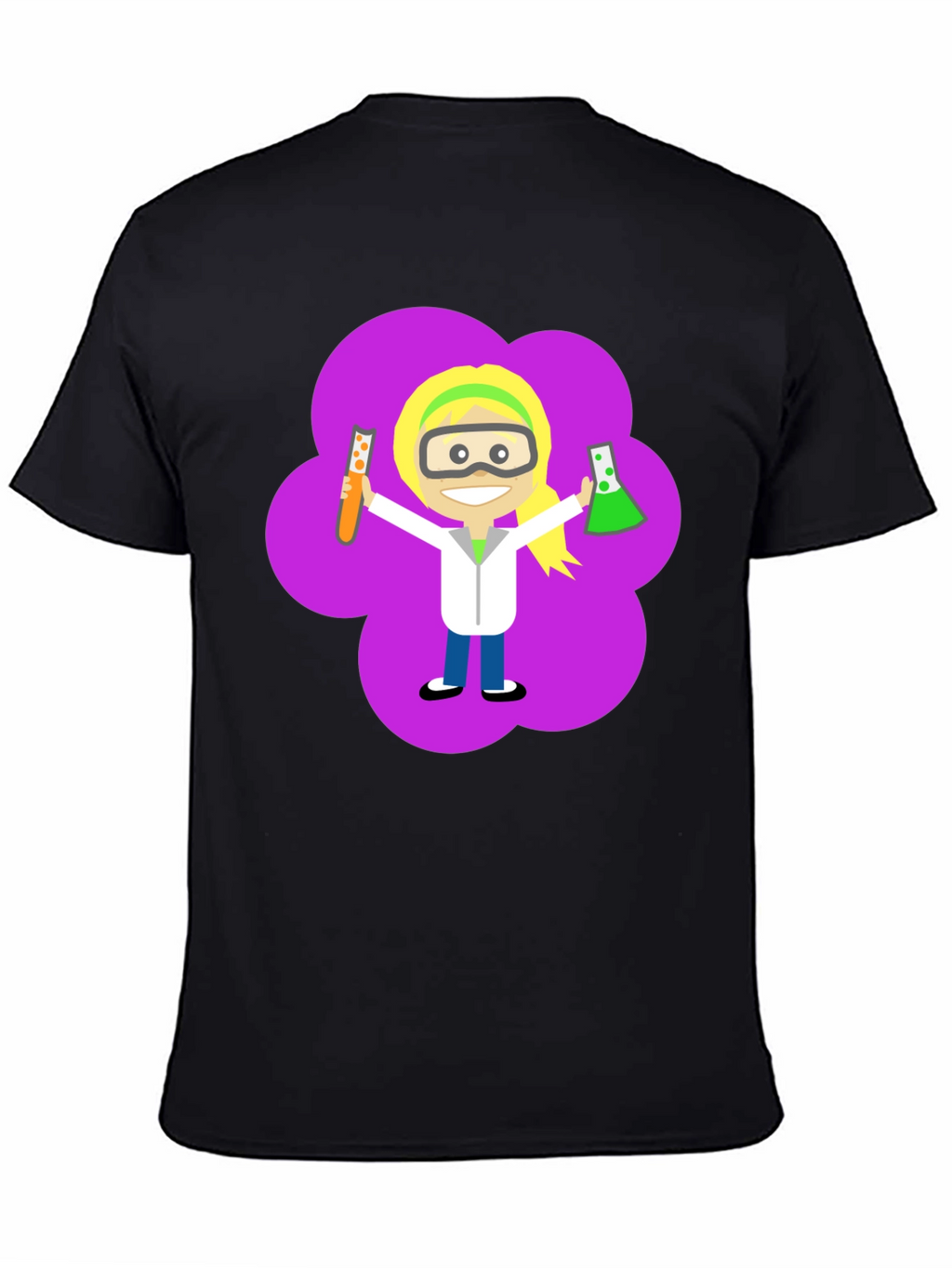 Science Girl T-Shirt - Fun Graphic Tee