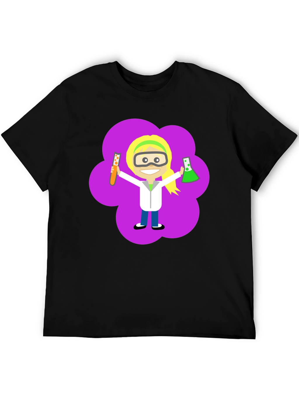 Science Girl T-Shirt - Fun Graphic Tee