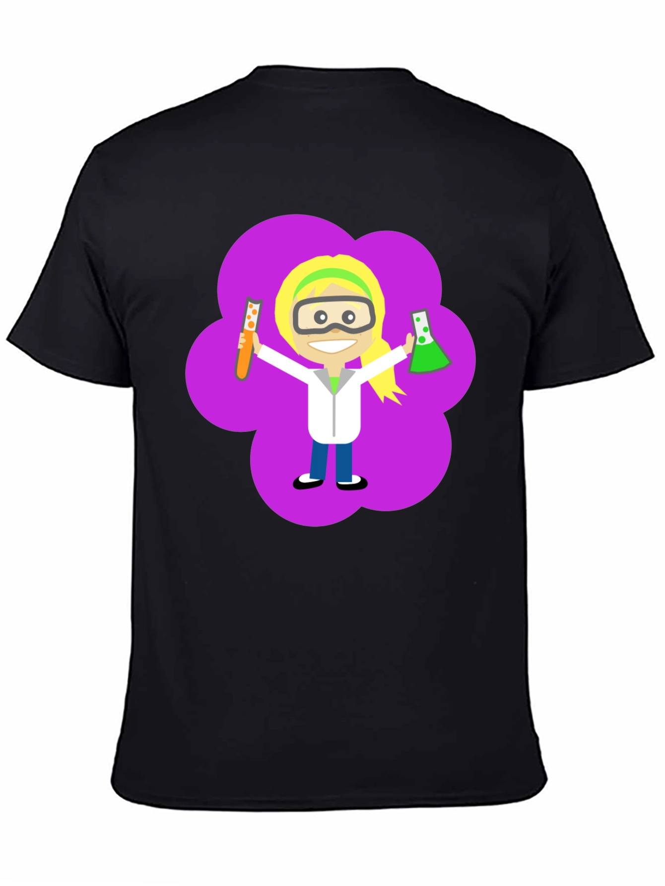 Science Girl T-Shirt - Fun Graphic Tee