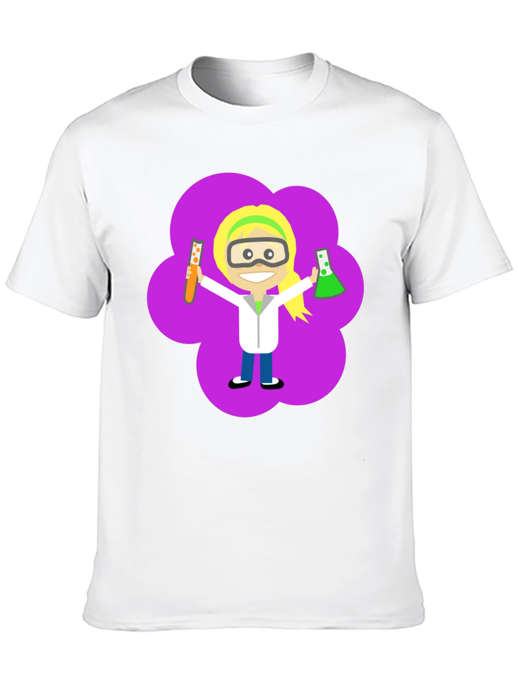 Science Girl T-Shirt - Fun Graphic Tee