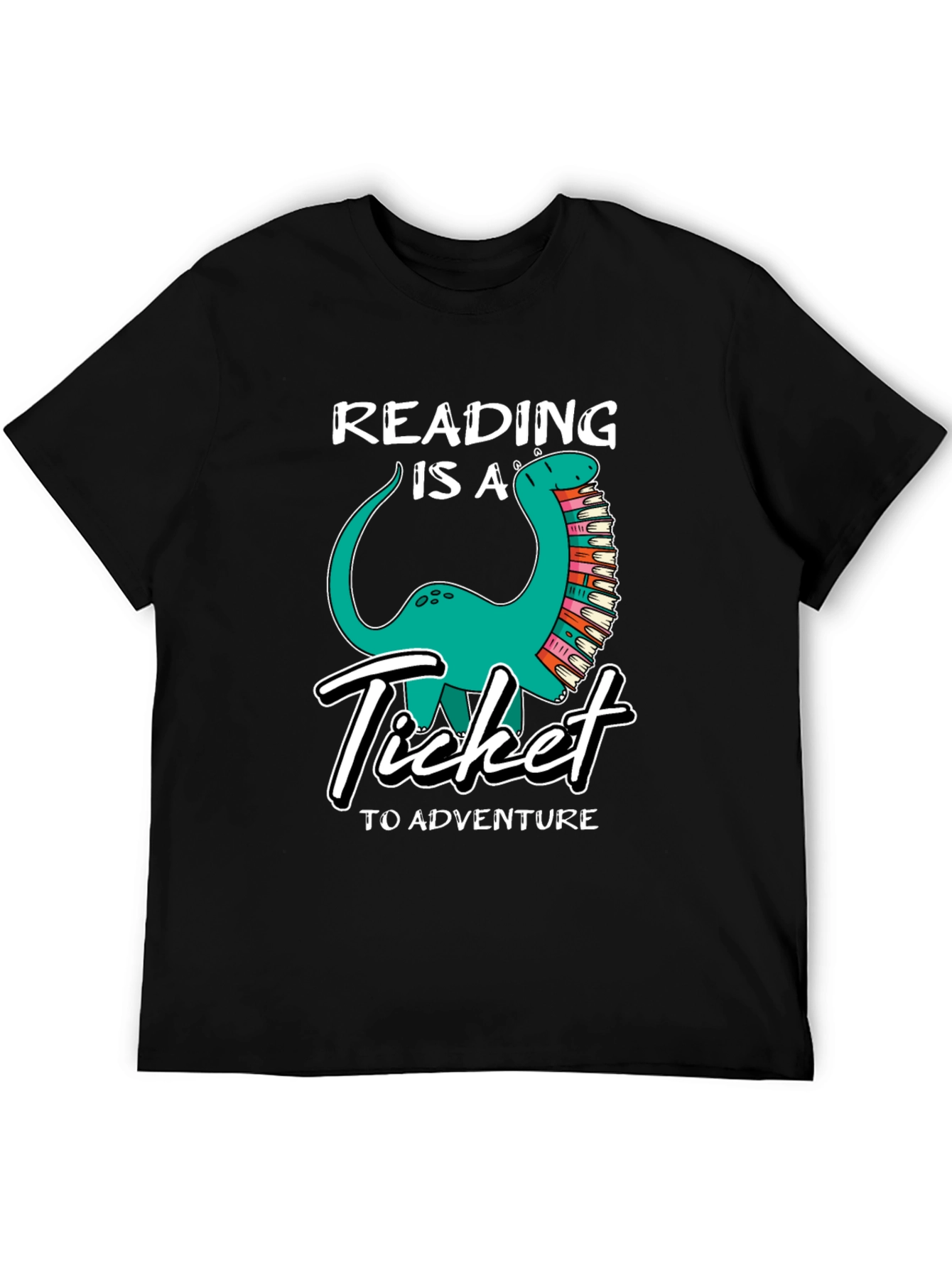 Reading Dinosaur Graphic Tee