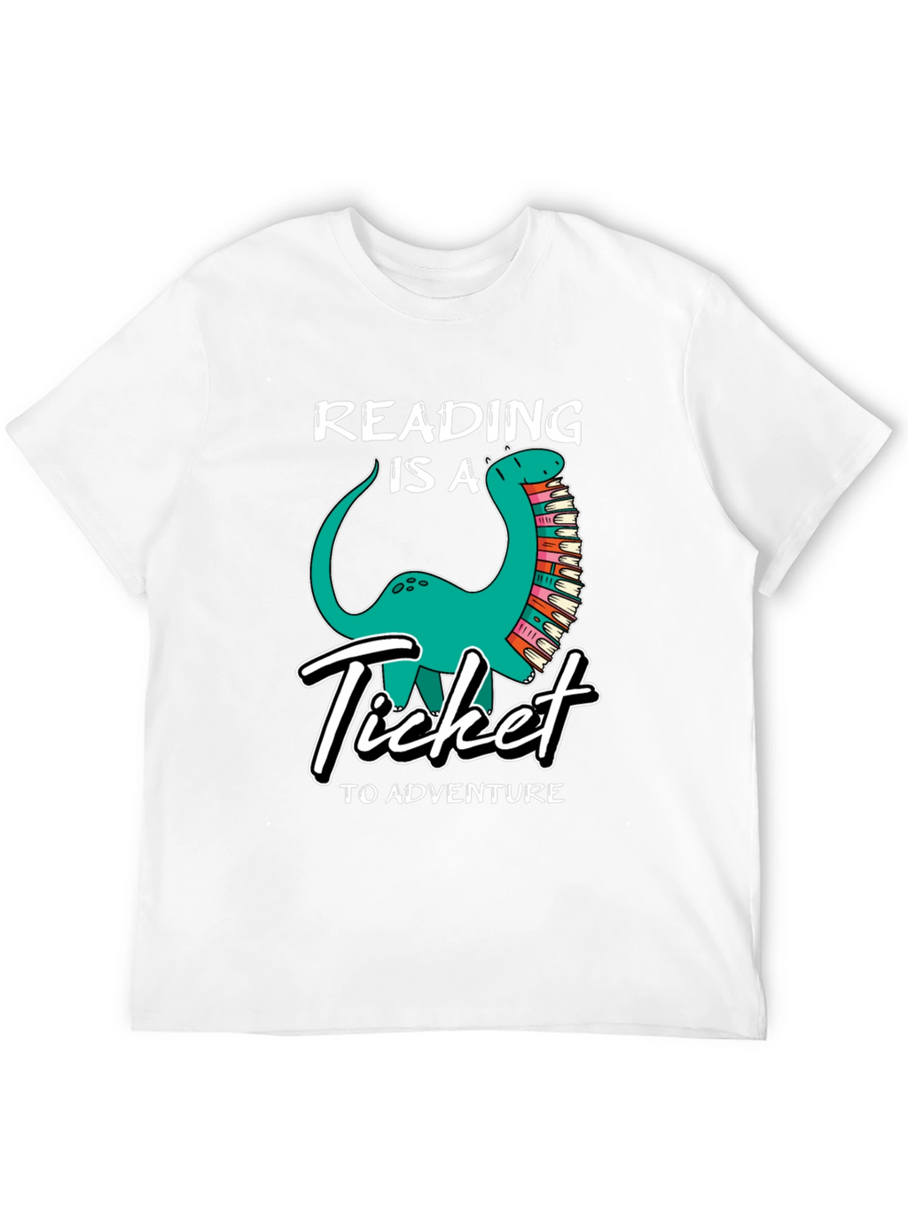 Reading Dinosaur Graphic Tee