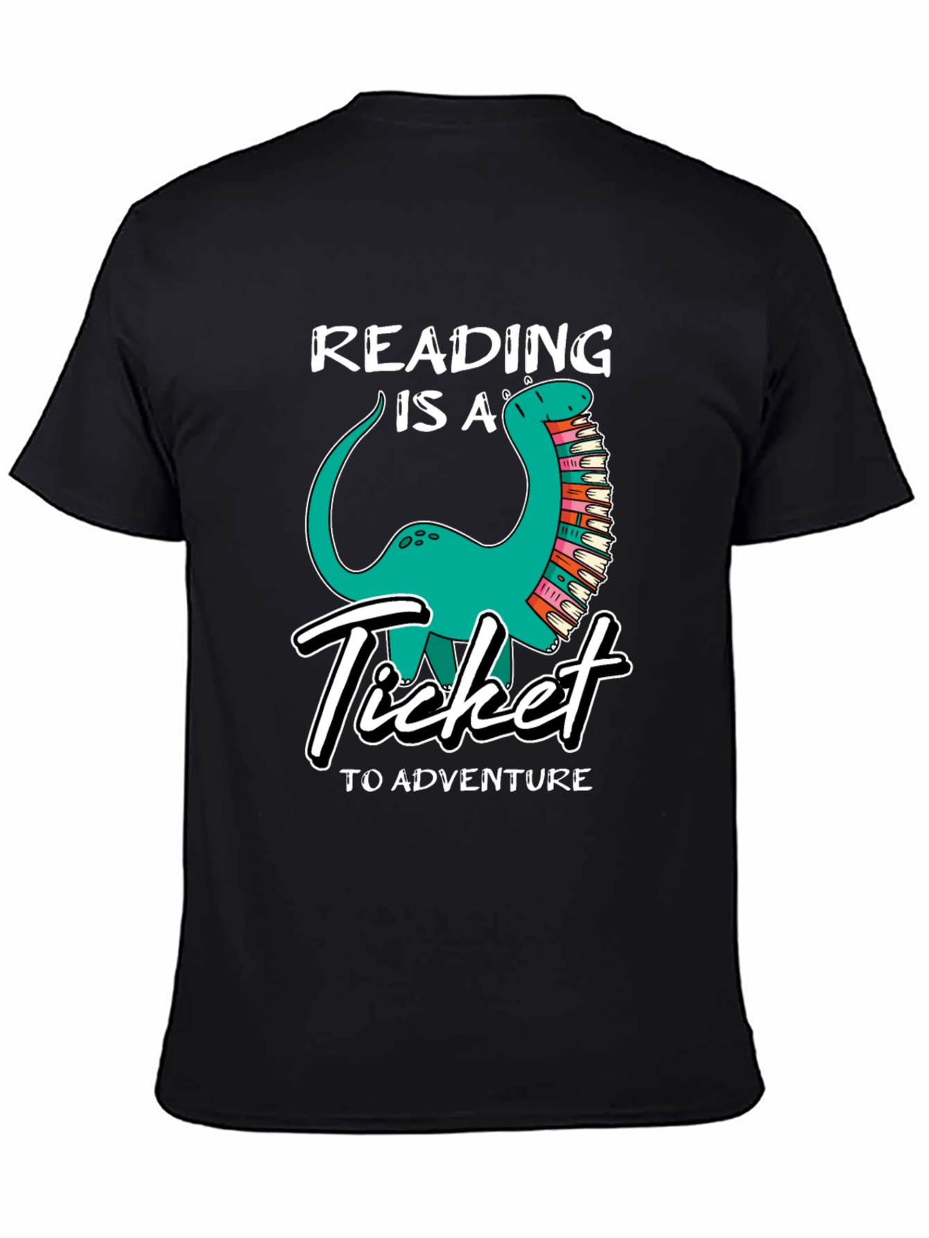 Reading Dinosaur Graphic Tee