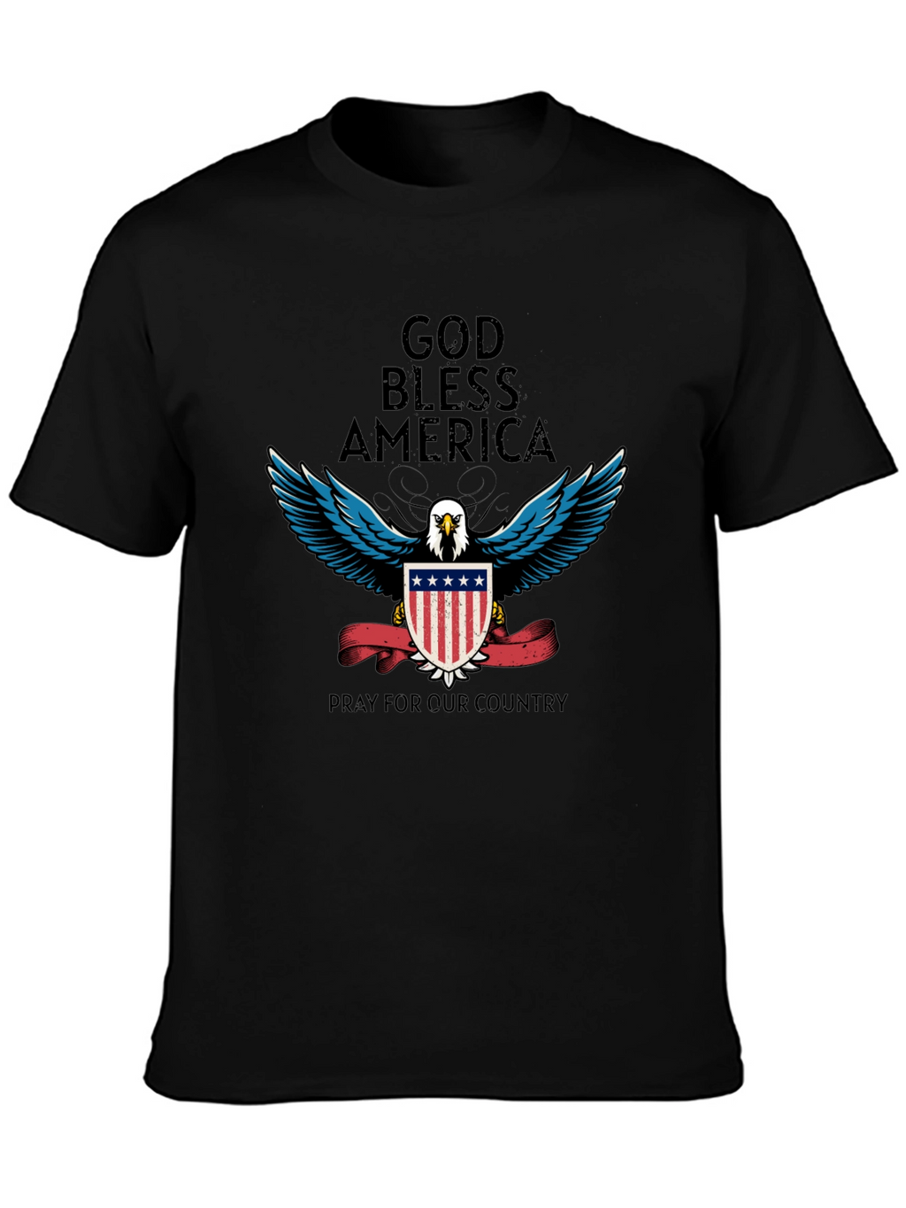 God Bless America Patriotic T-Shirt
