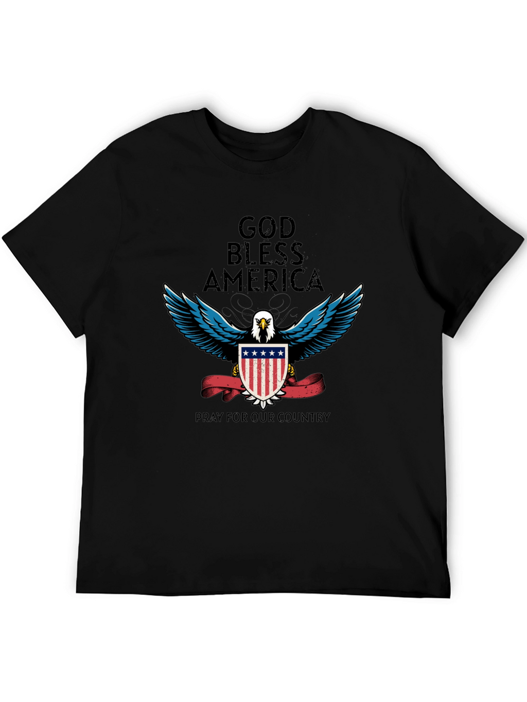 God Bless America Patriotic T-Shirt
