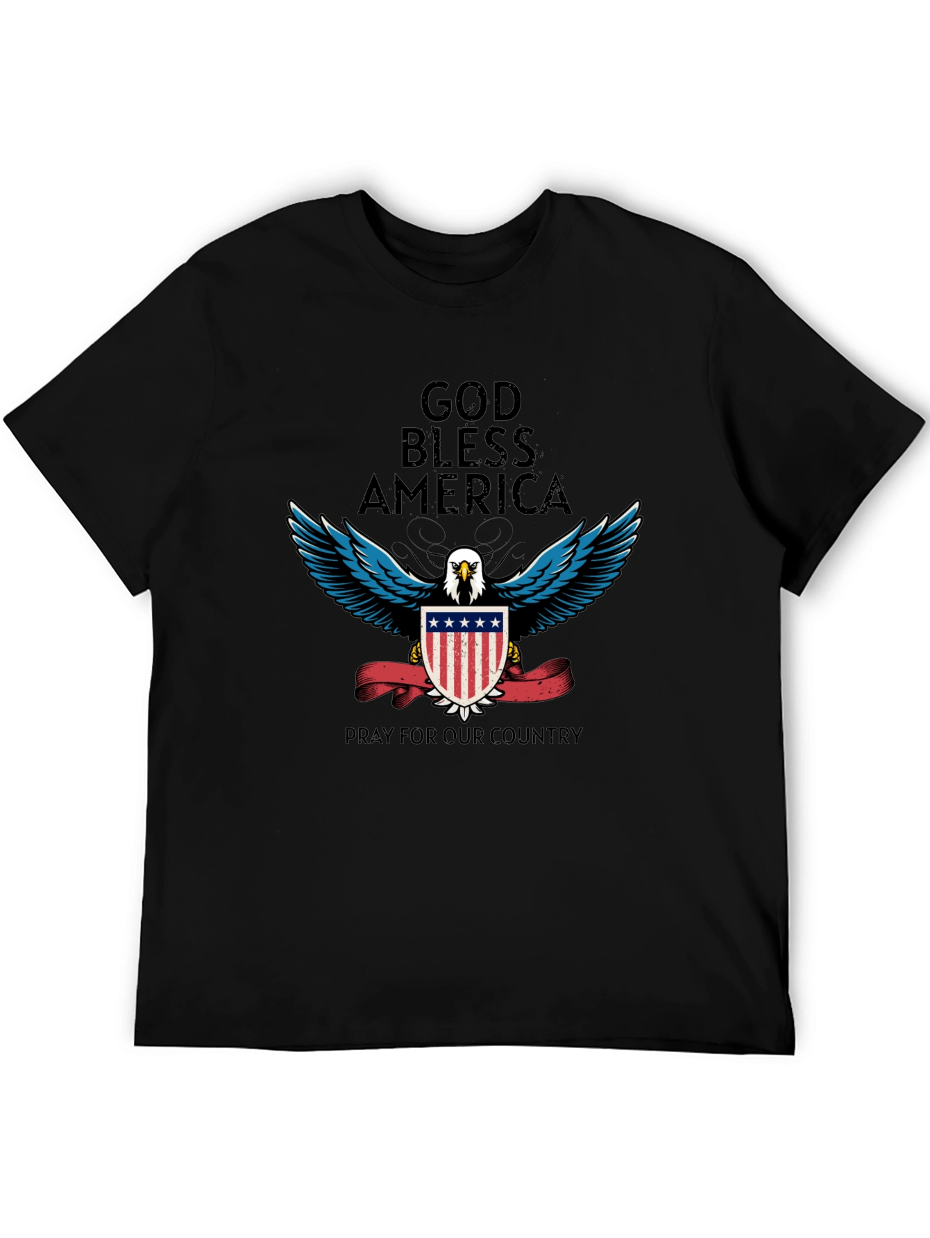 God Bless America Patriotic T-Shirt