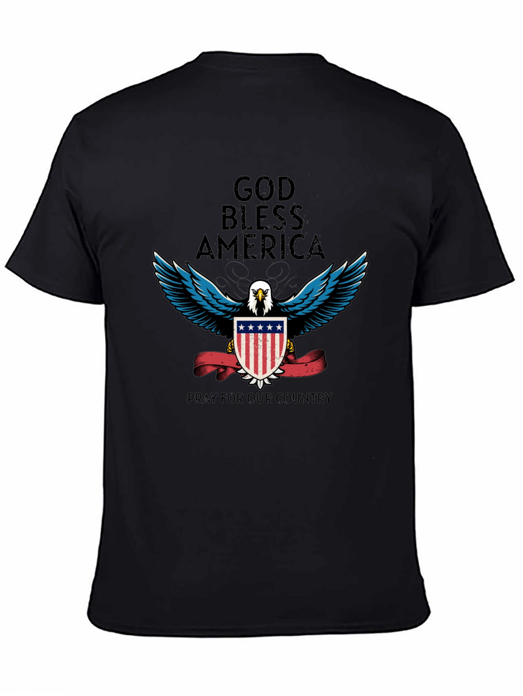 God Bless America Patriotic T-Shirt