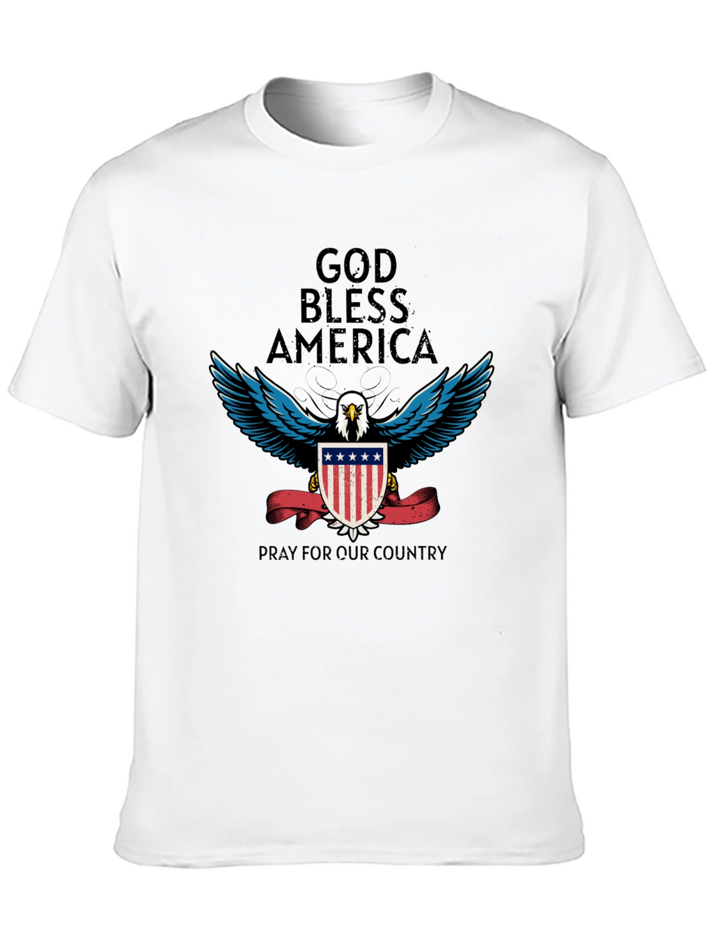 God Bless America Patriotic T-Shirt