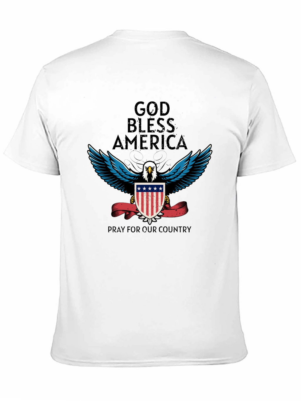 God Bless America Patriotic T-Shirt