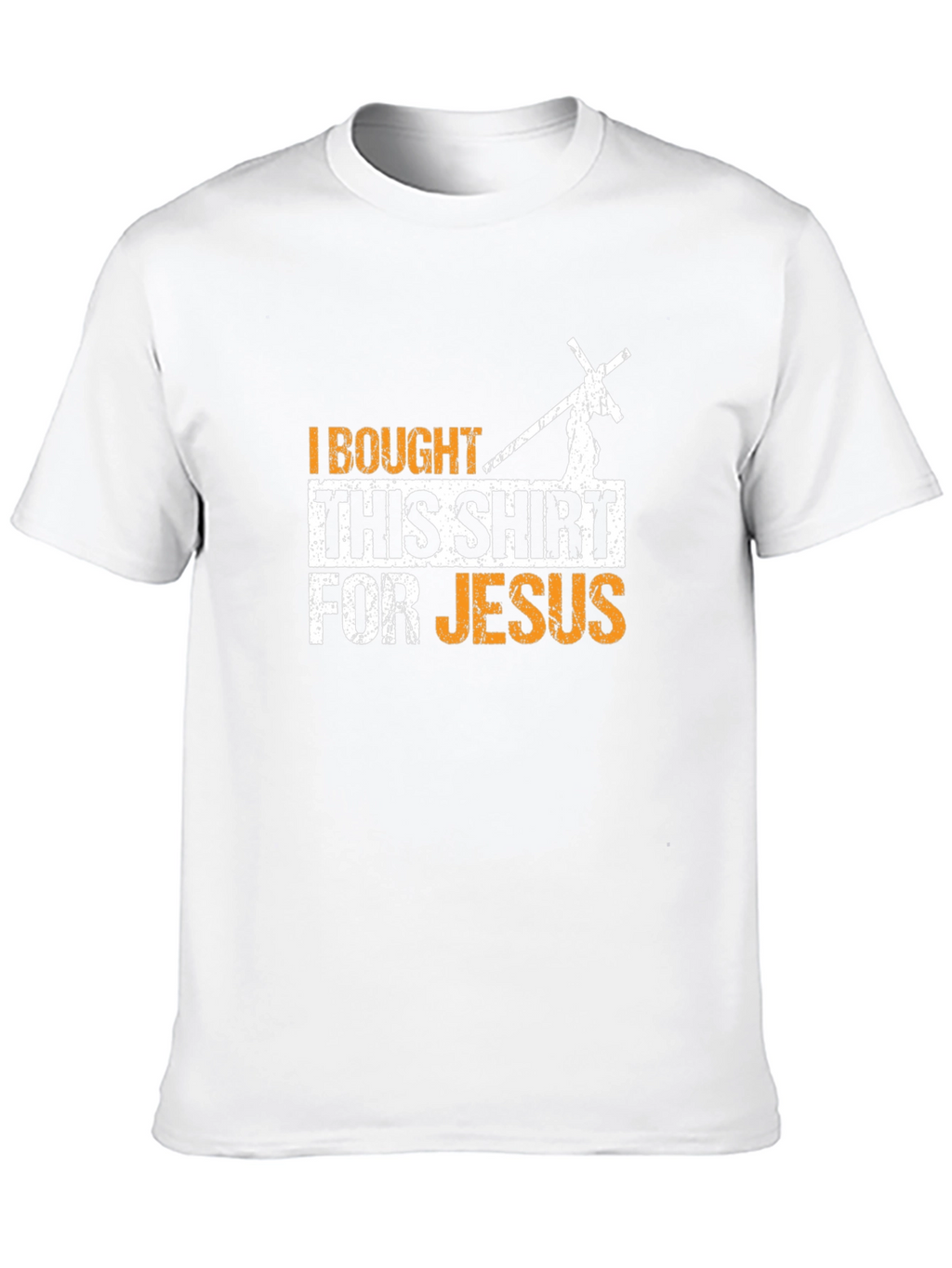 I Bought This Shirt For Jesus Black T-Shirt