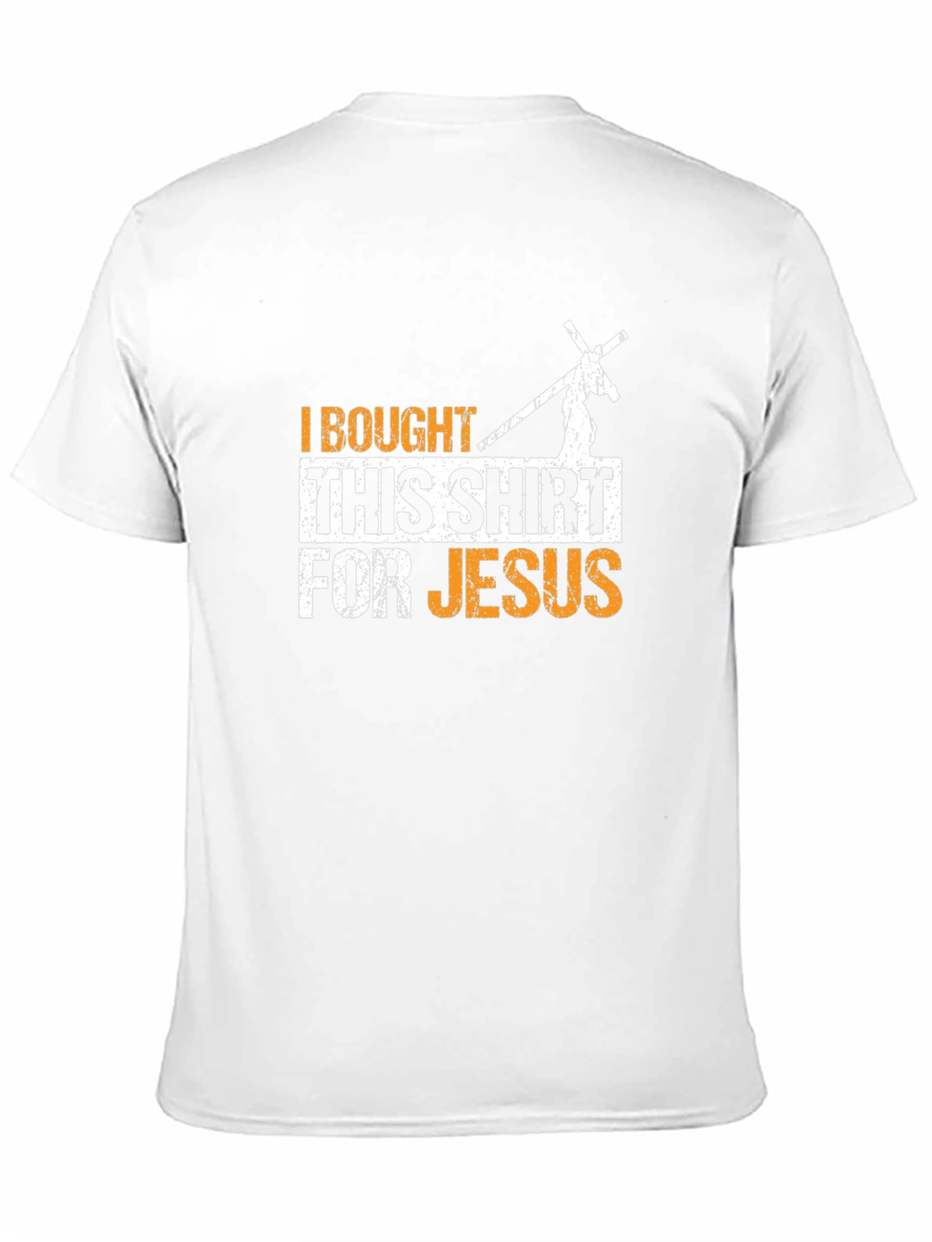 I Bought This Shirt For Jesus Black T-Shirt