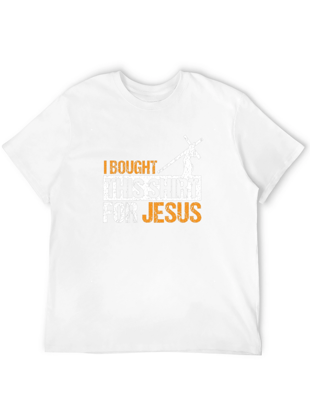 I Bought This Shirt For Jesus Black T-Shirt