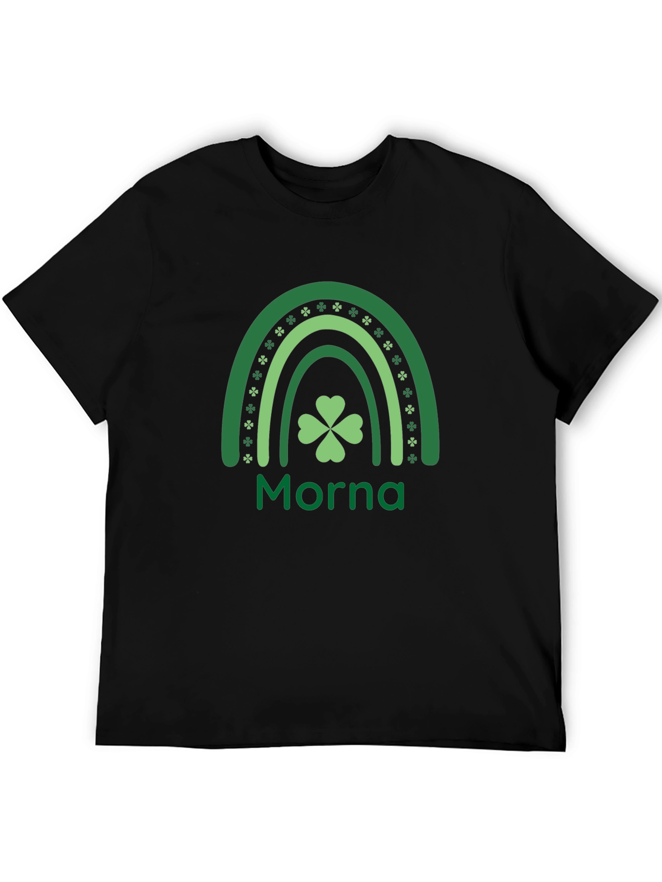 Morna Shamrock Rainbow St. Patricks Day T-Shirt