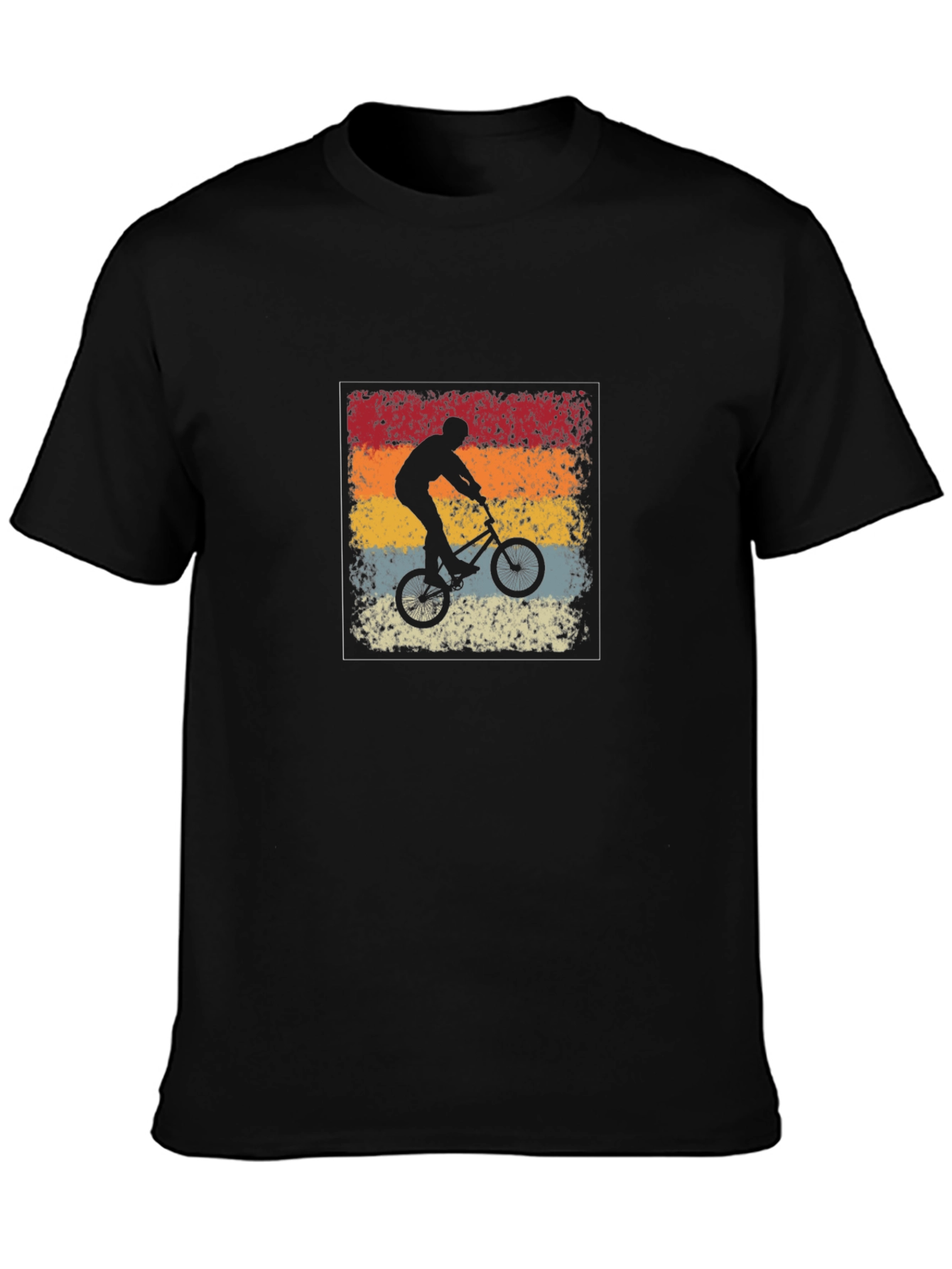 Retro BMX Rider Graphic T-Shirt
