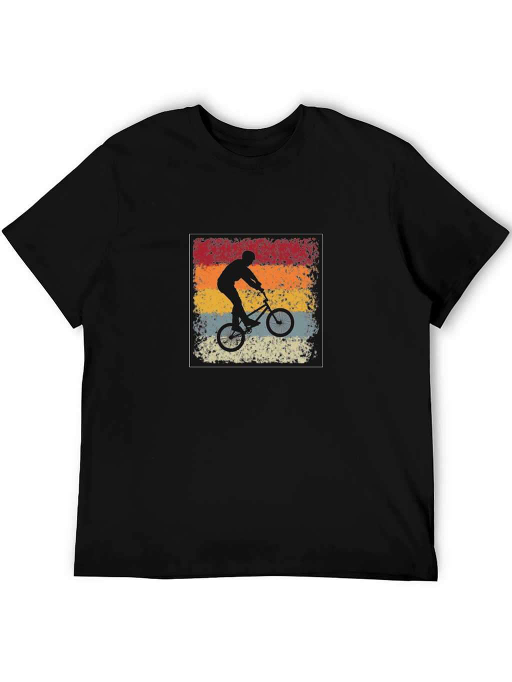 Retro BMX Rider Graphic T-Shirt