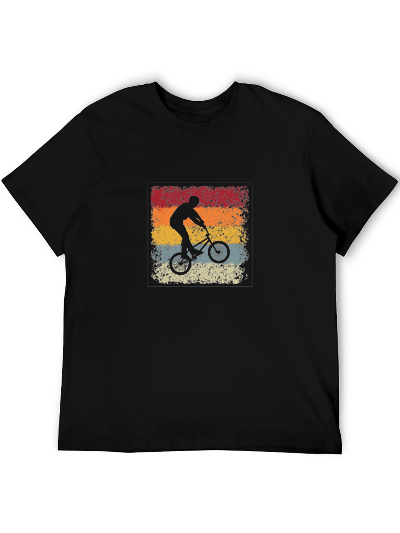 Retro BMX Rider Graphic T-Shirt
