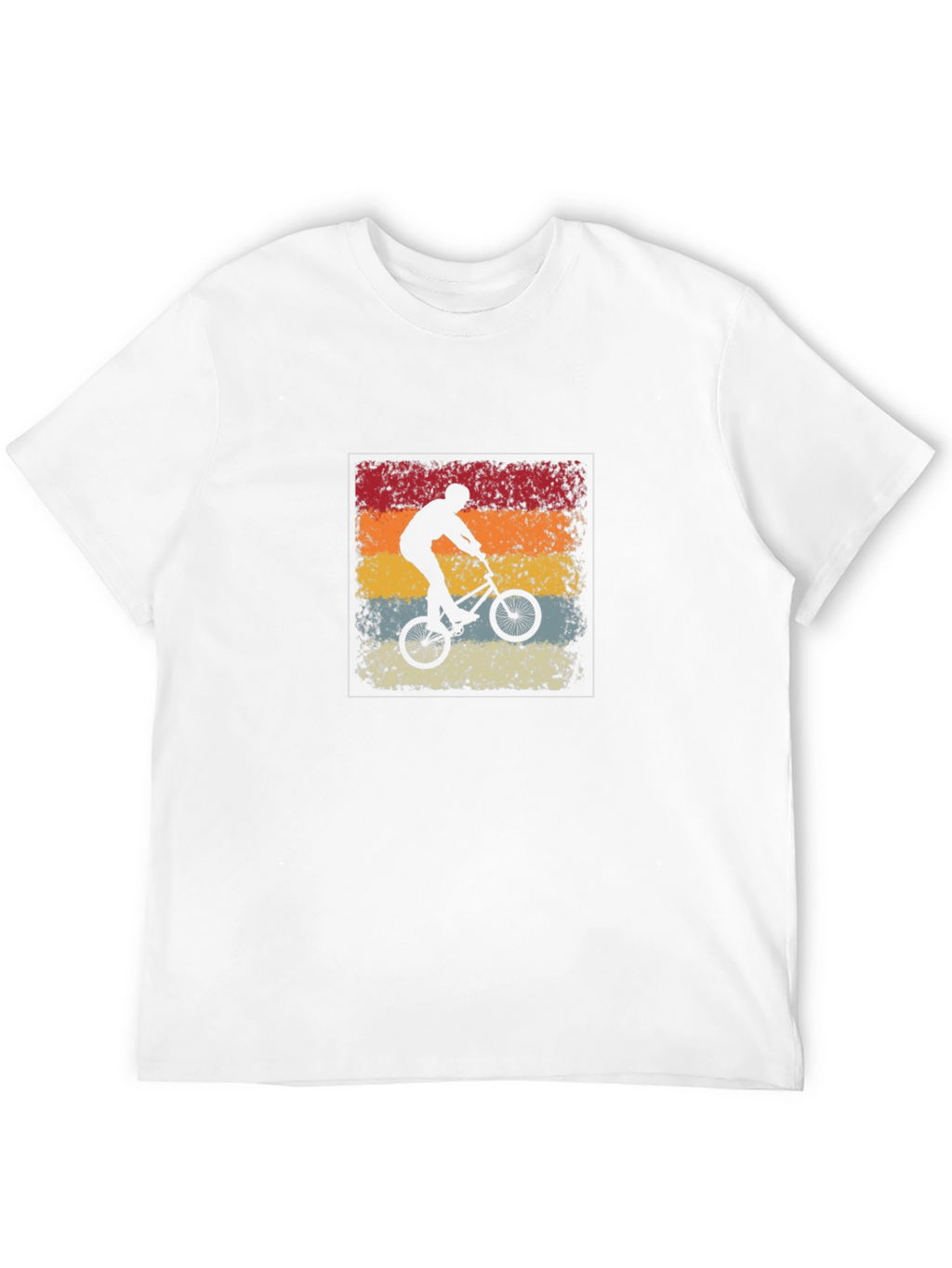 Retro BMX Rider Graphic T-Shirt