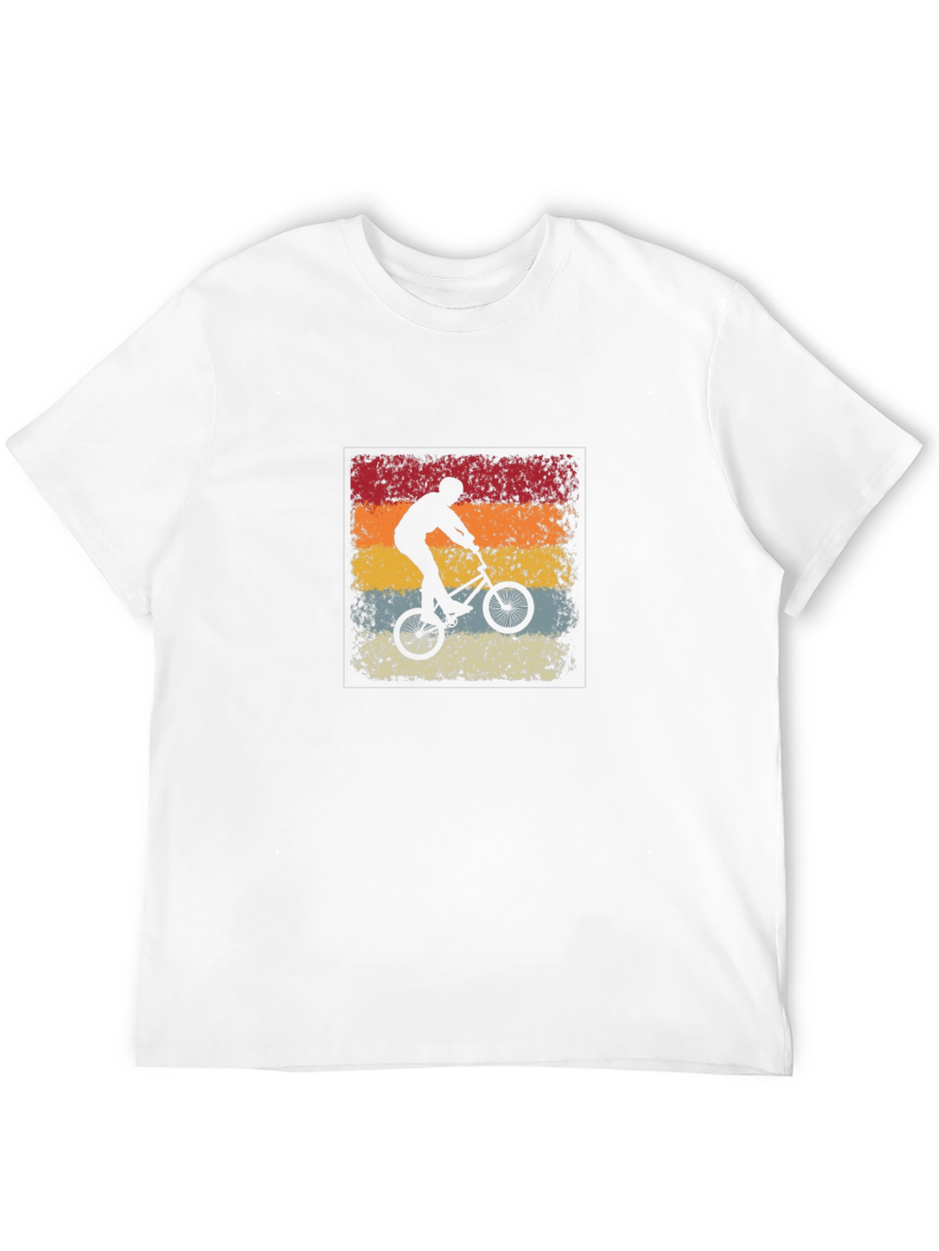 Retro BMX Rider Graphic T-Shirt