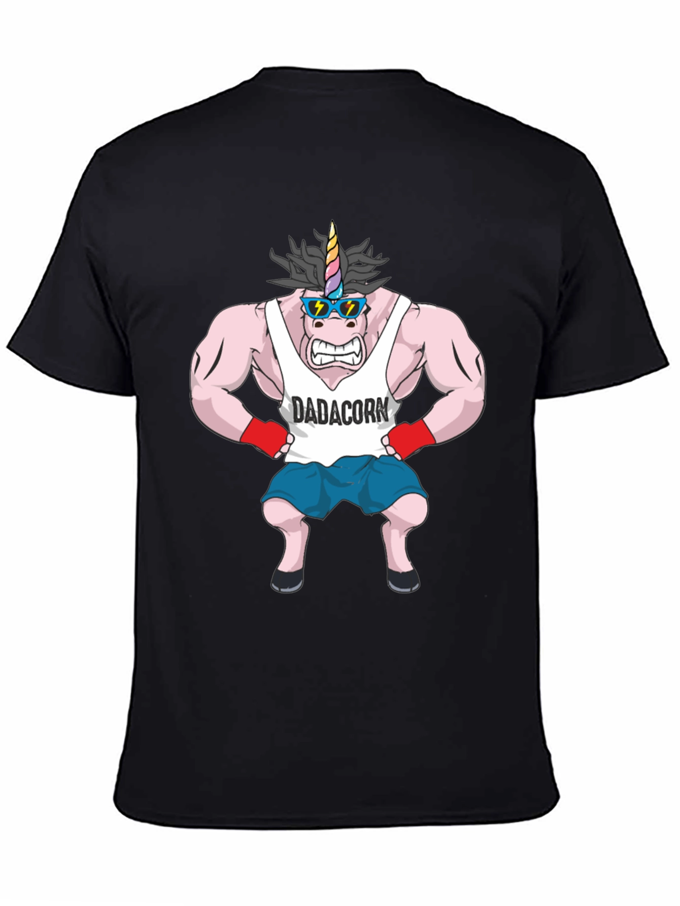 Dadacorn Graphic Tee - Gym Humor