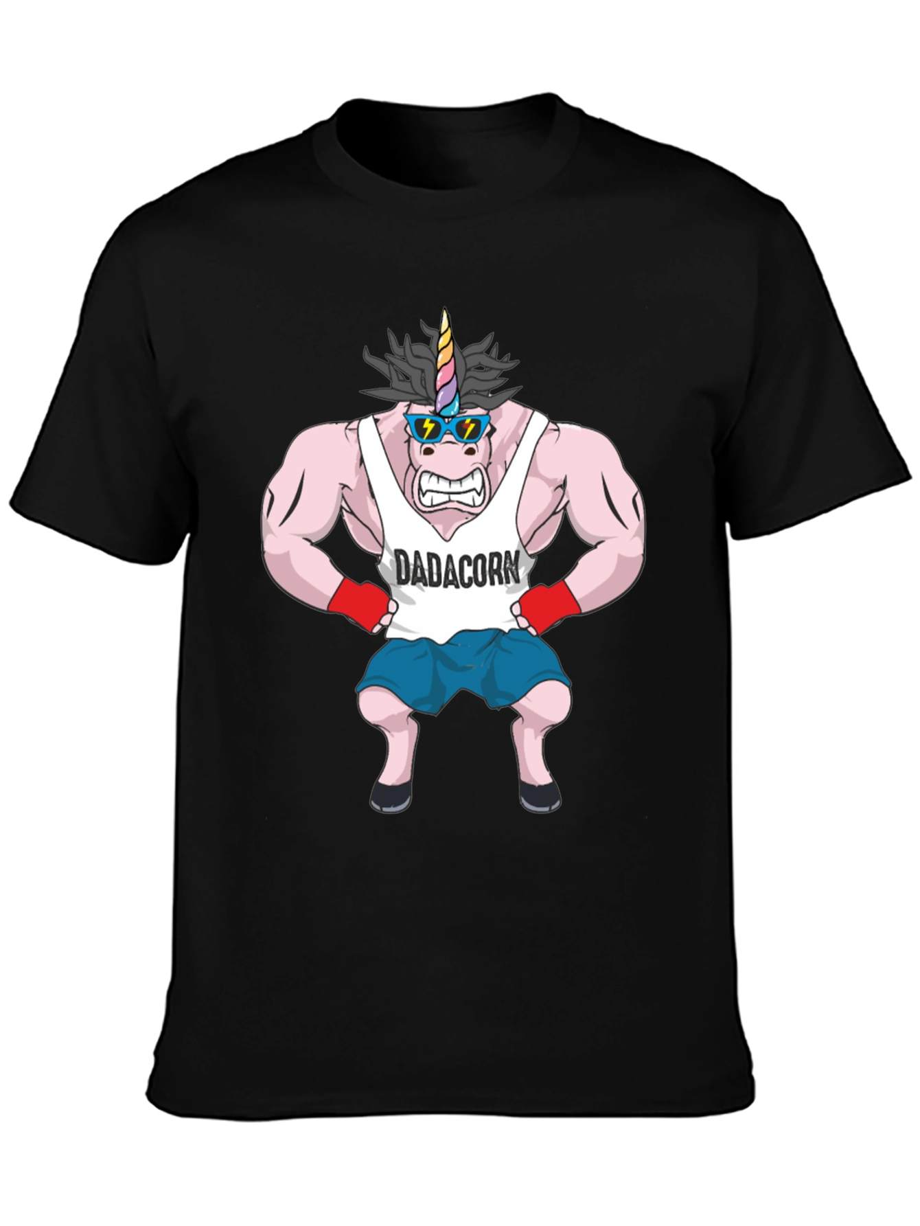 Dadacorn Graphic Tee - Gym Humor