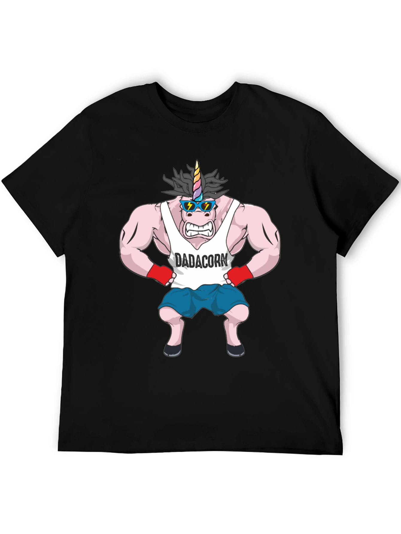 Dadacorn Graphic Tee - Gym Humor