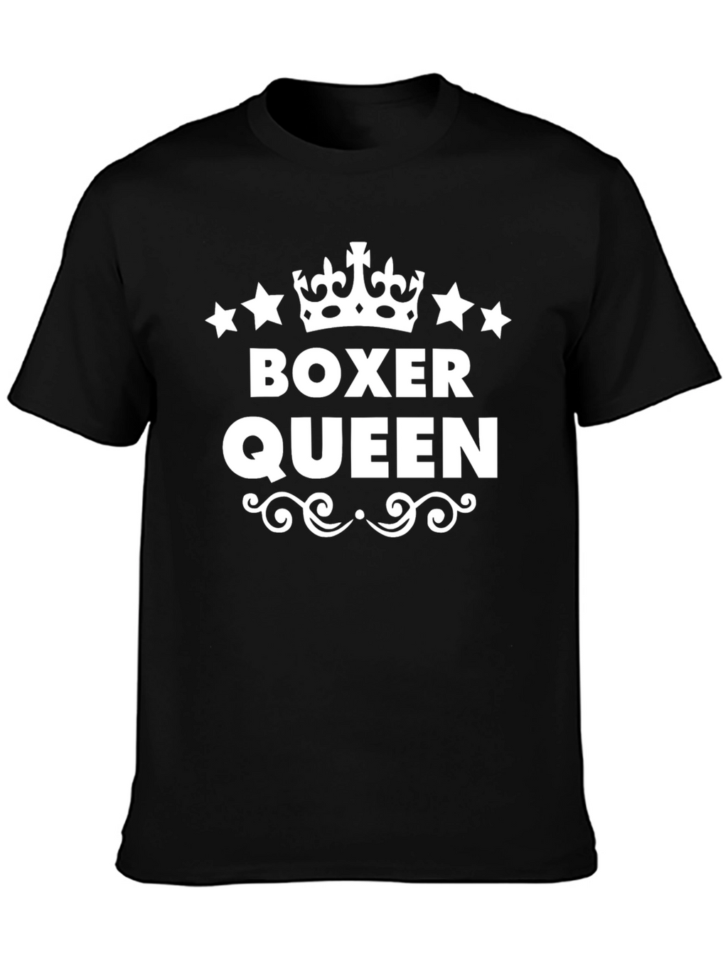 Boxer Queen Graphic Tee -  Stylish Unisex T-Shirt