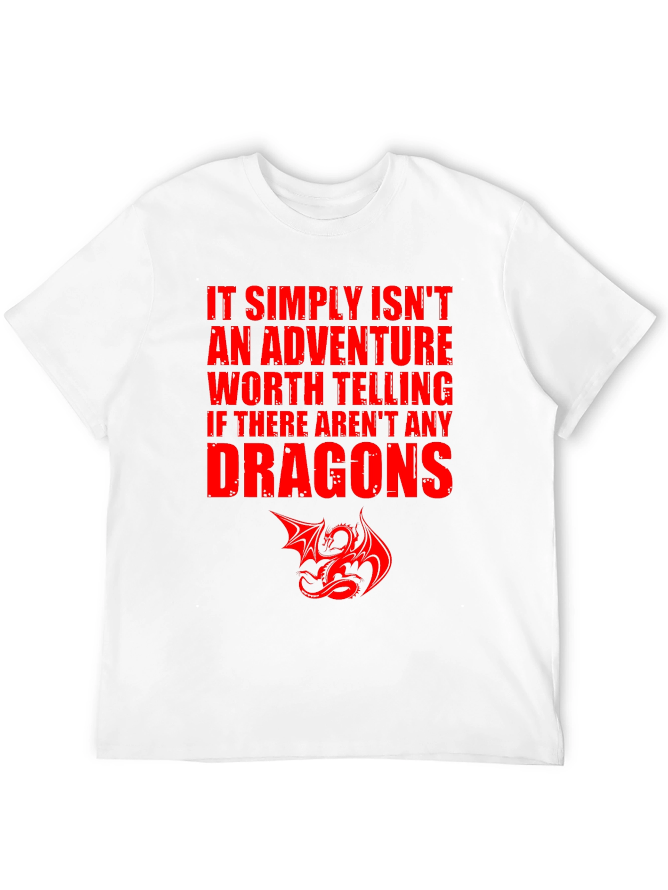 Dragon Adventure T-Shirt - Black Graphic Tee