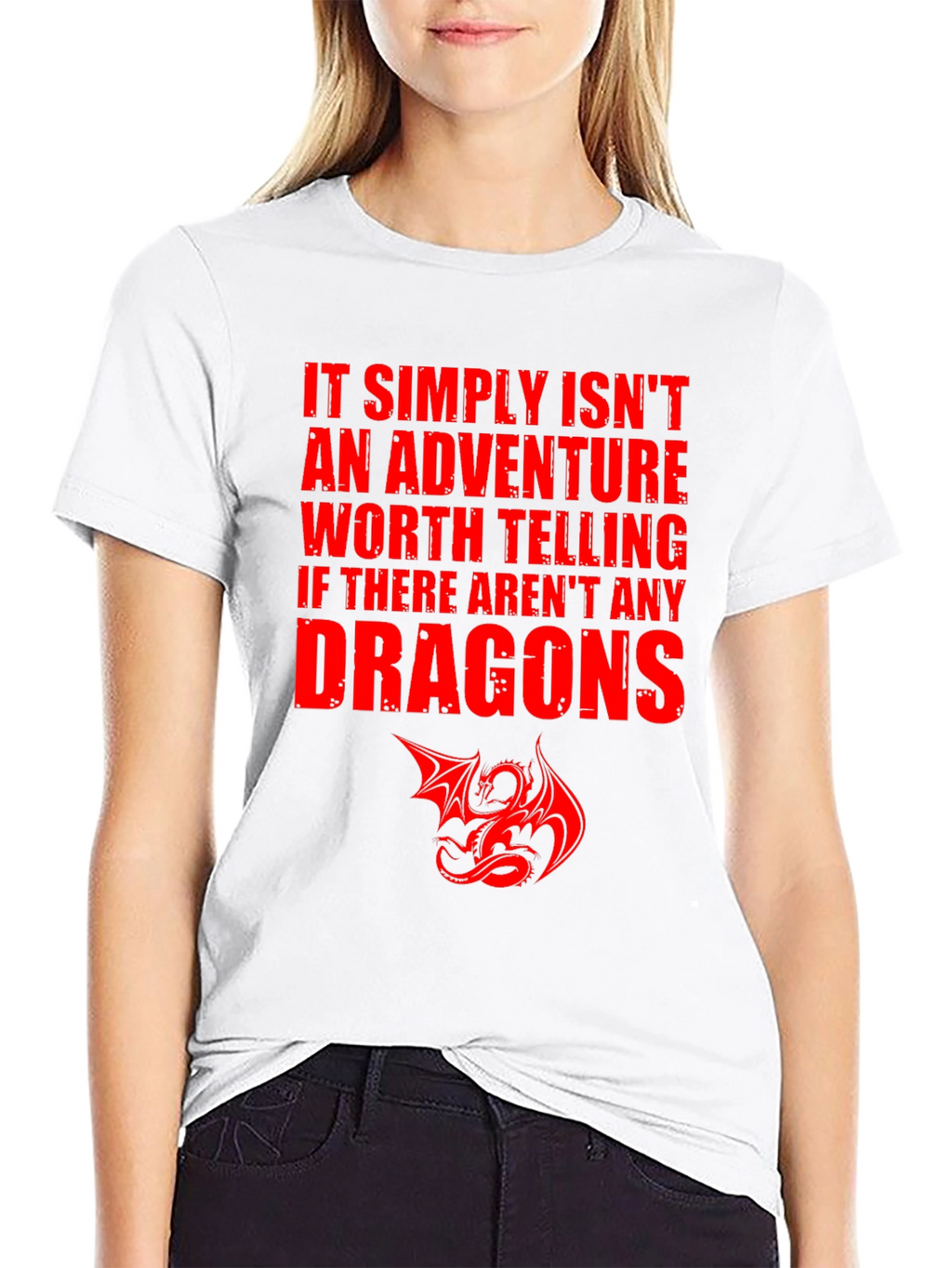 Dragon Adventure T-Shirt - Black Graphic Tee
