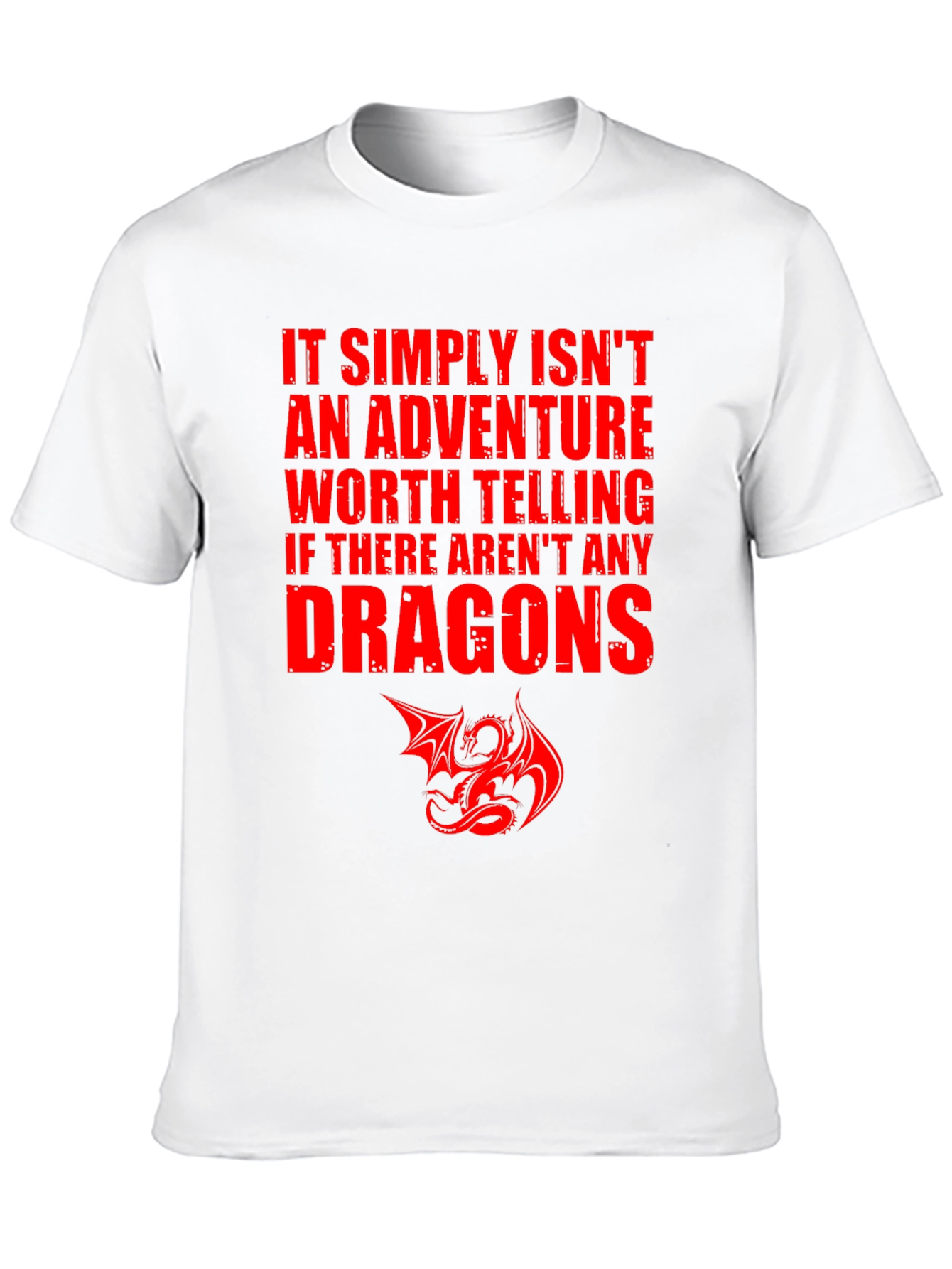 Dragon Adventure T-Shirt - Black Graphic Tee