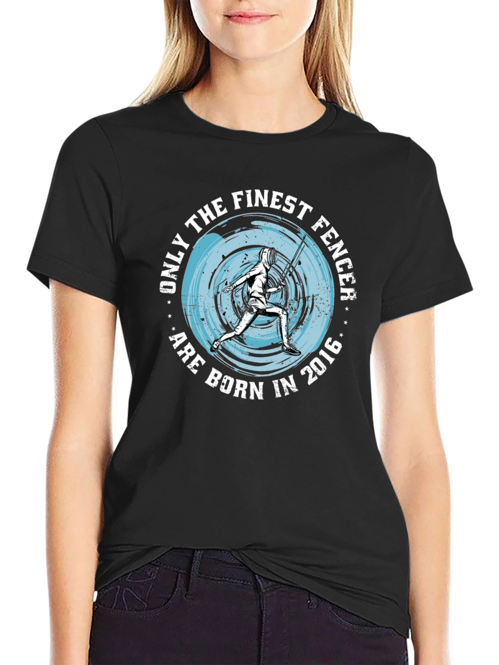 Finest Fencer 2016 Black T-Shirt