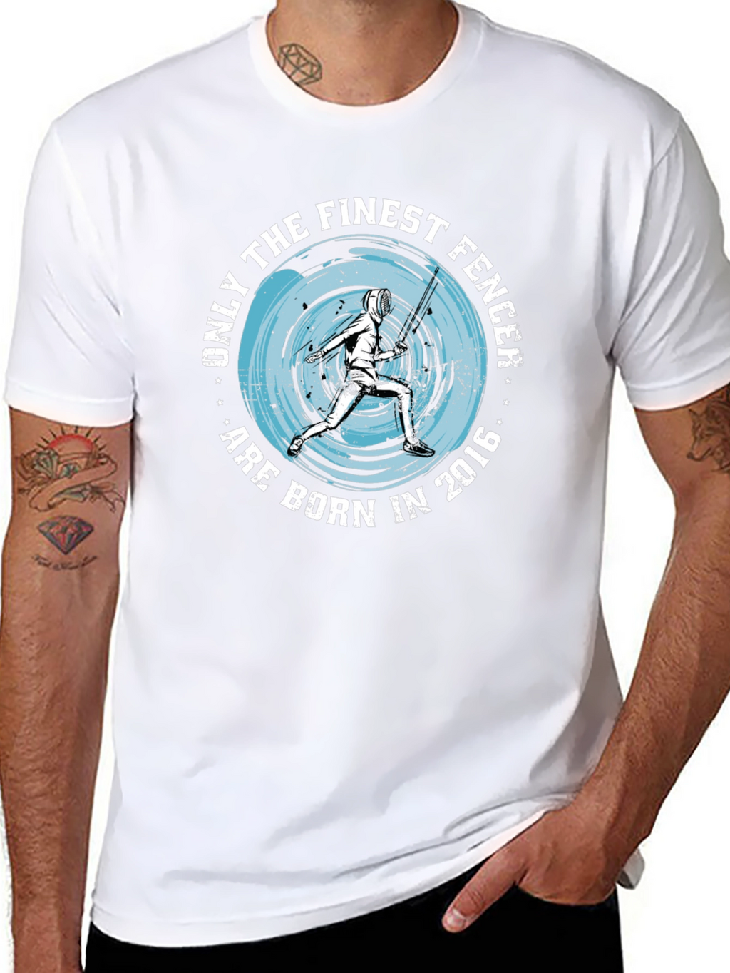 Finest Fencer 2016 Black T-Shirt