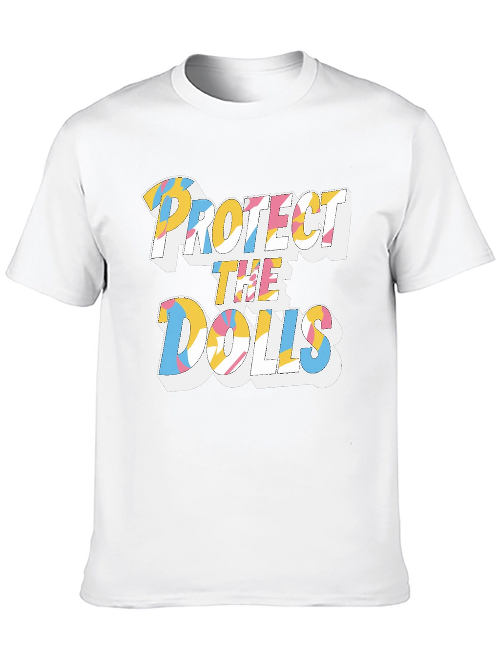 Protect the Dolls Graphic Print Tee