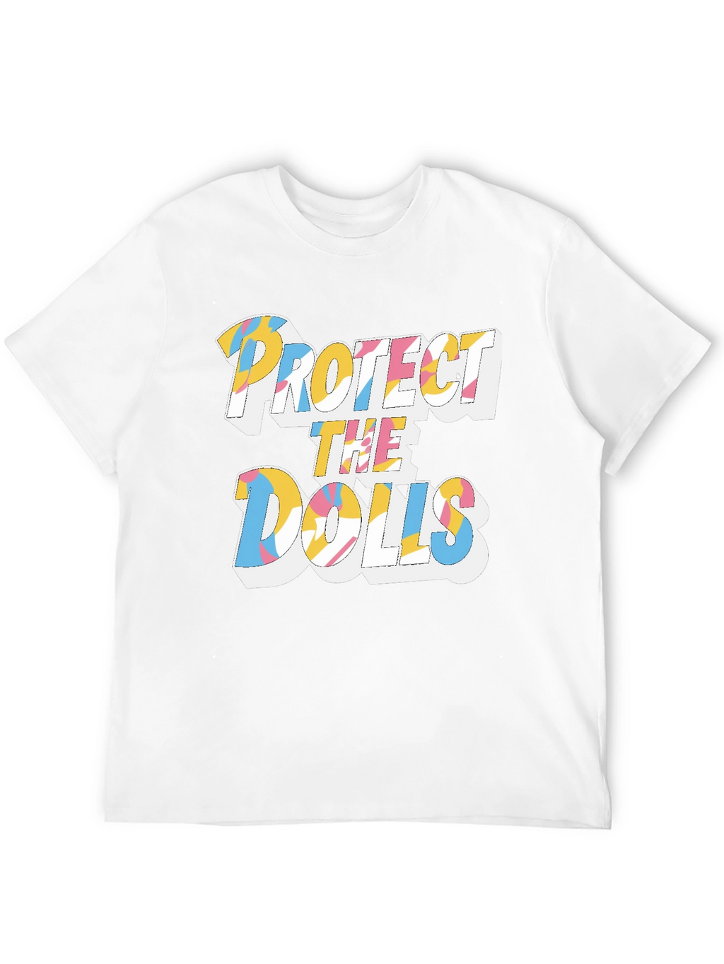 Protect the Dolls Graphic Print Tee