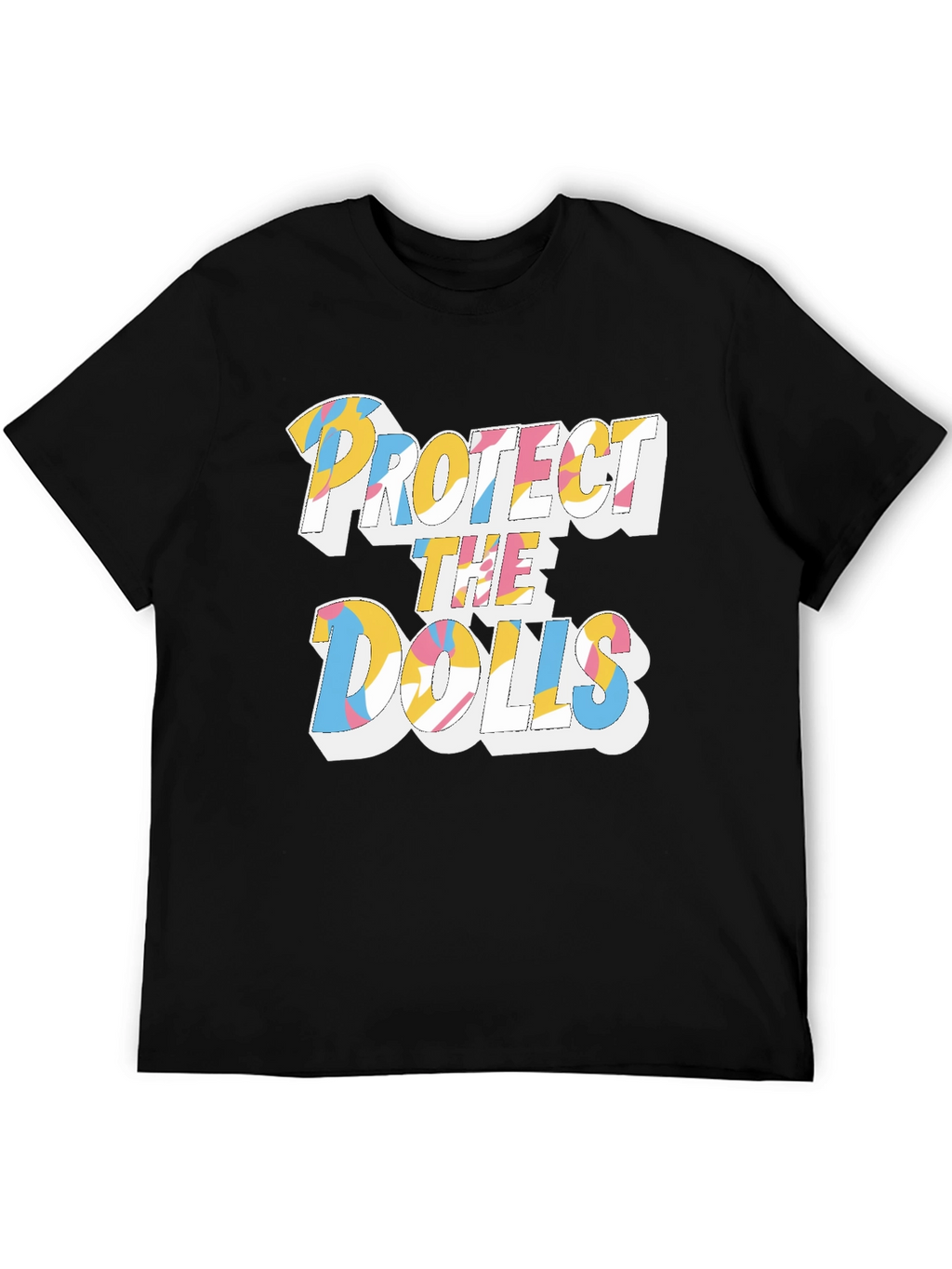 Protect the Dolls Graphic Print Tee