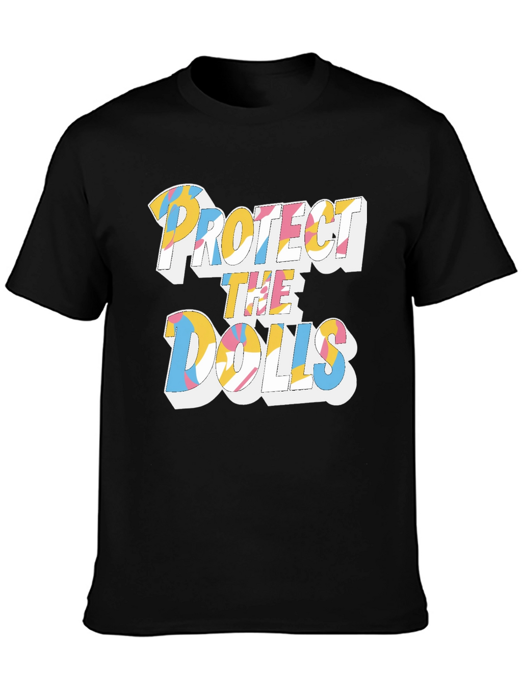 Protect the Dolls Graphic Print Tee