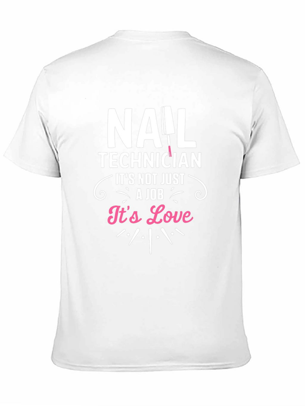 Nail Technician Love T-Shirt - Black