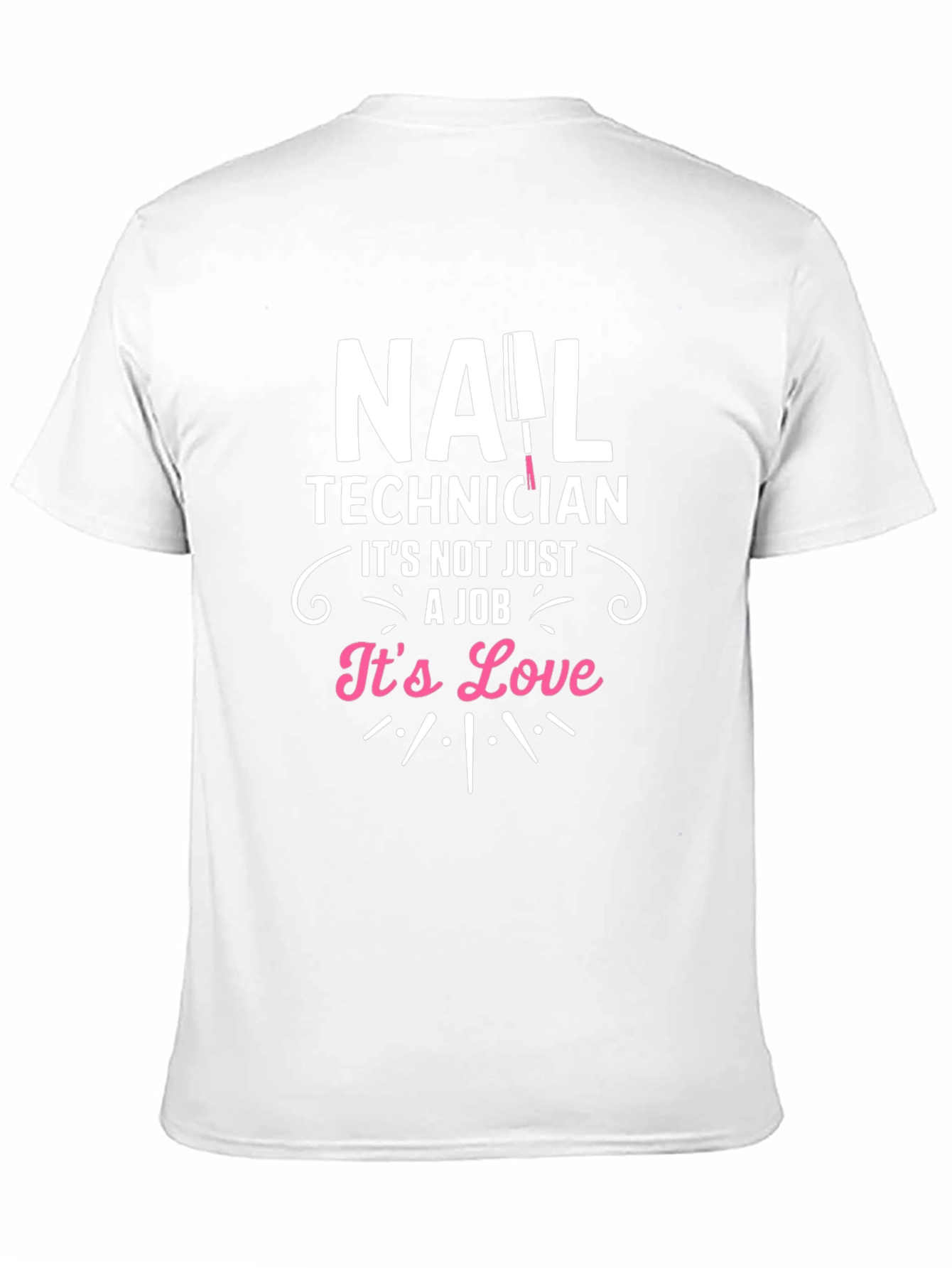 Nail Technician Love T-Shirt - Black