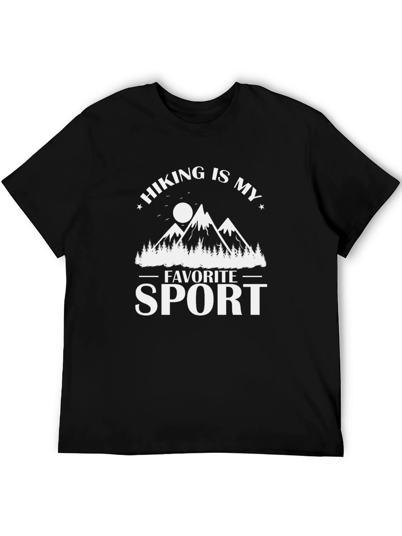 Hiking is My Favorite Sport Graphic Tee